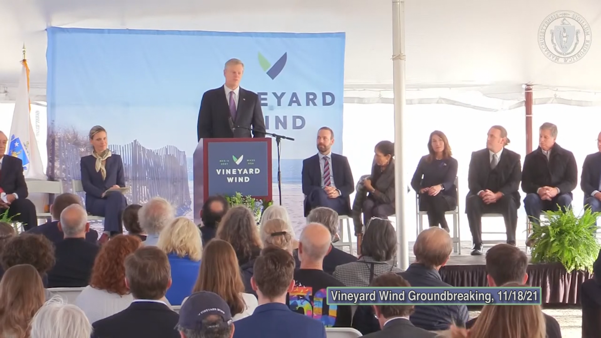Thumbnail image for Vineyard Wind Groundbreaking, Nov. 18
