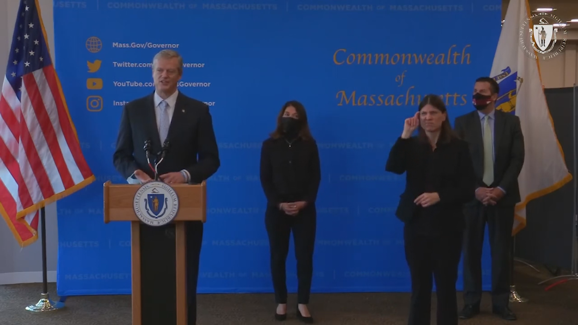 Thumbnail image for Governor & Lt. Governor Get Booster Shots