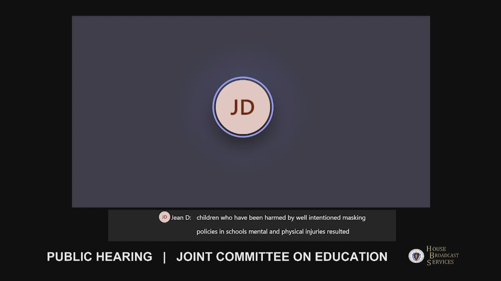 Thumbnail image for MA Committee on Education, pt. 3, Jan.4