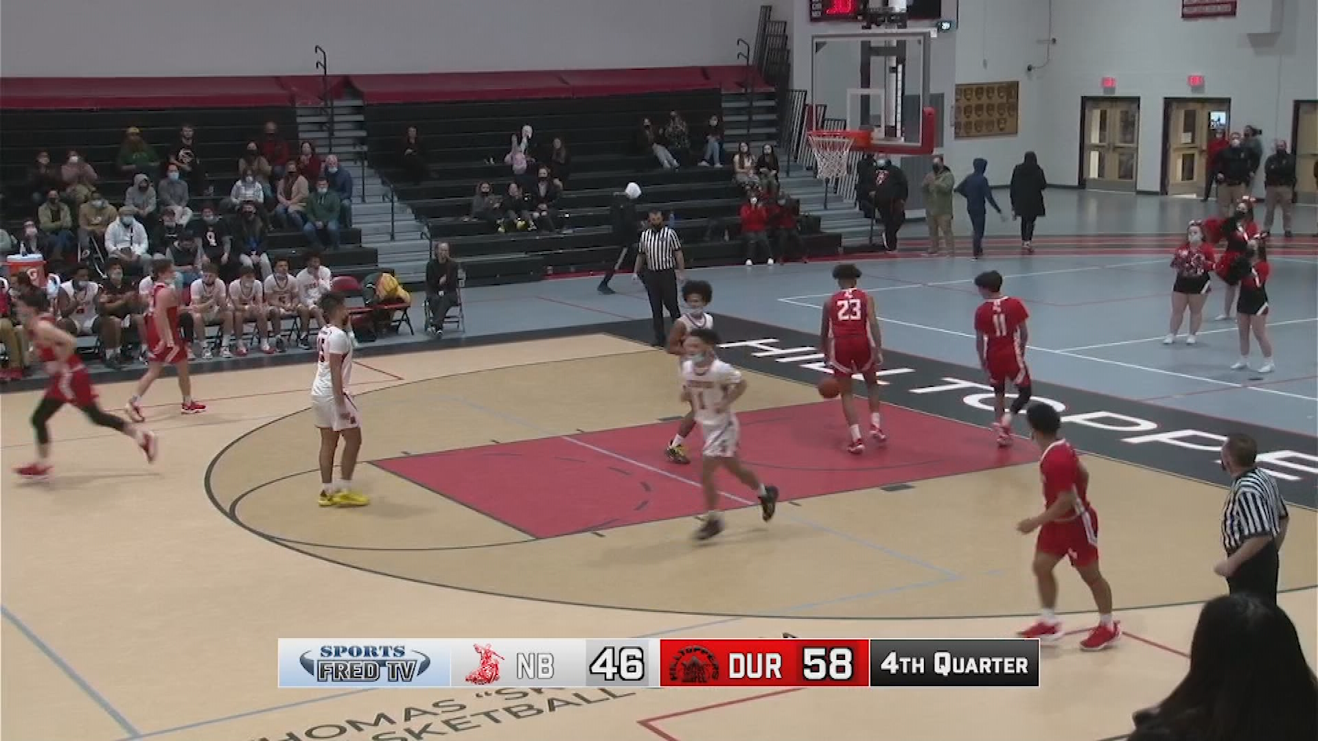 Thumbnail image for Boys Basketball: NB at Durfee