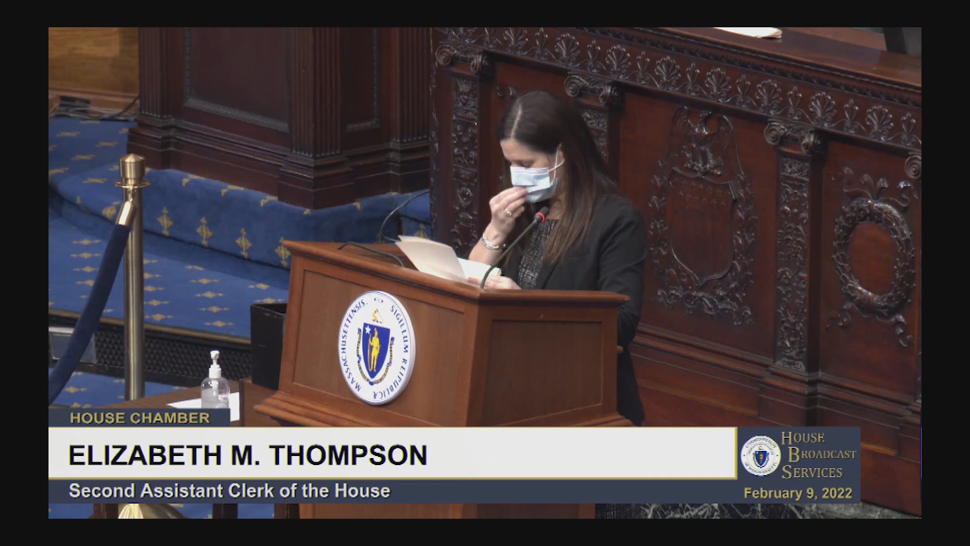 Thumbnail image for MA House of Representatives, Feb. 9-15