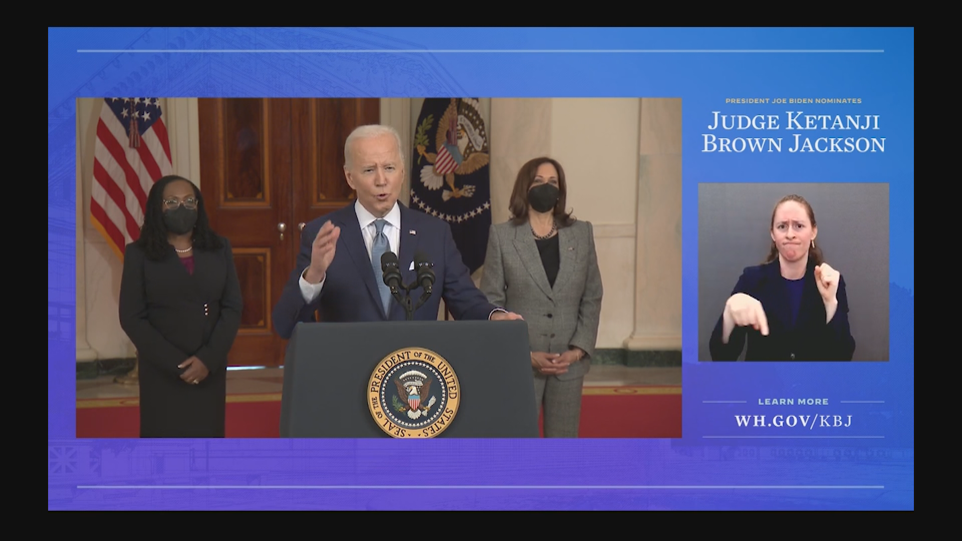 Thumbnail image for President Biden on his Nomination of Judge Jackson