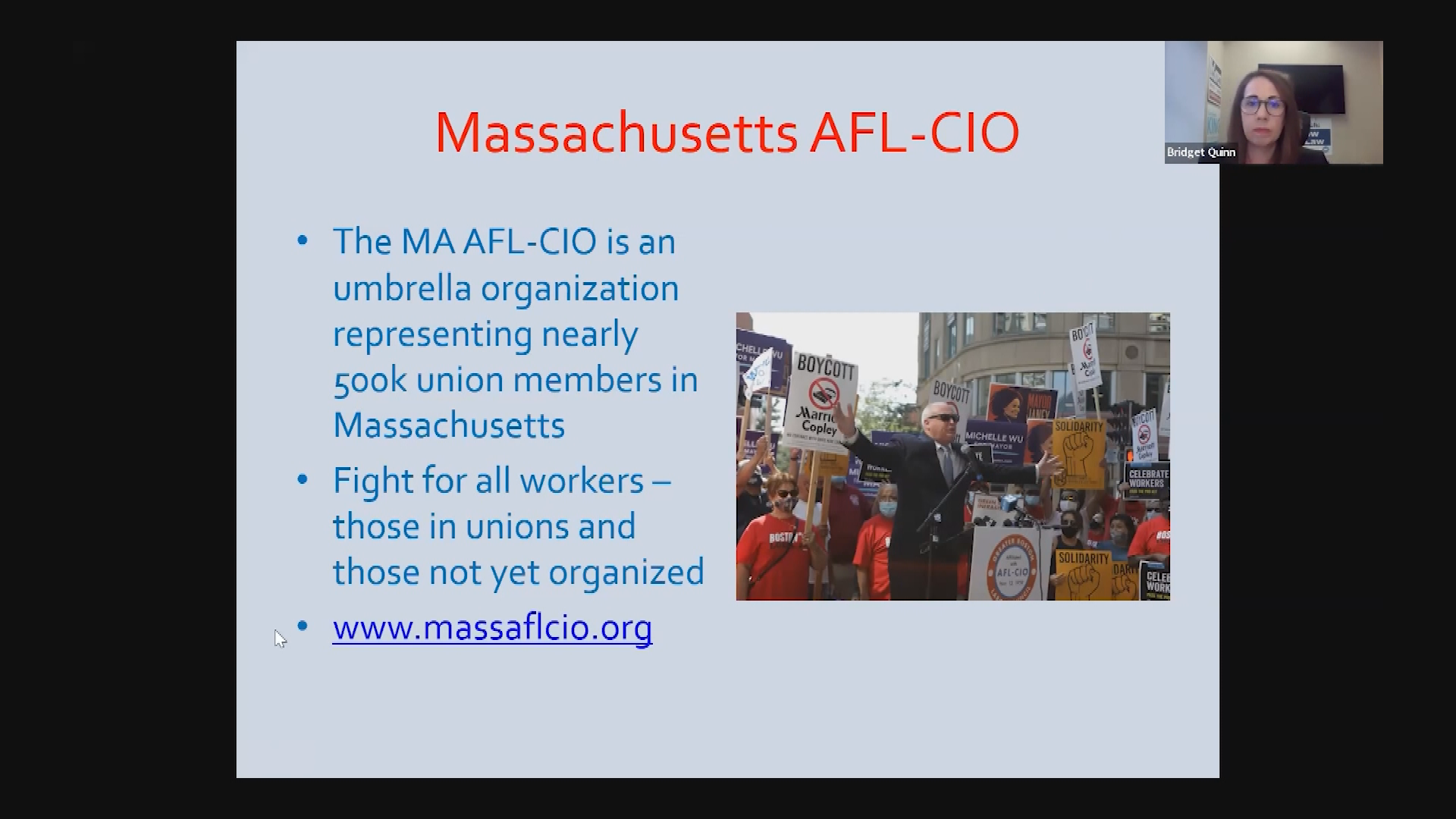 Thumbnail image for MA Economic Webinar: Intro to Unions