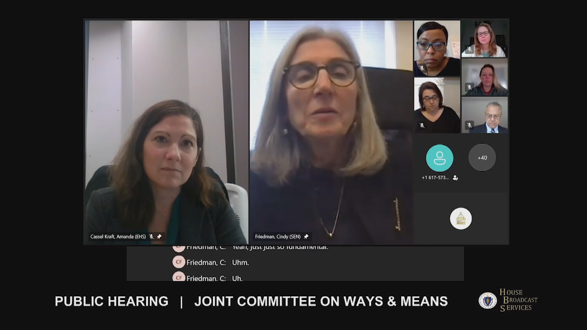 Thumbnail image for MA Ways & Means Committee, March 7, part 1