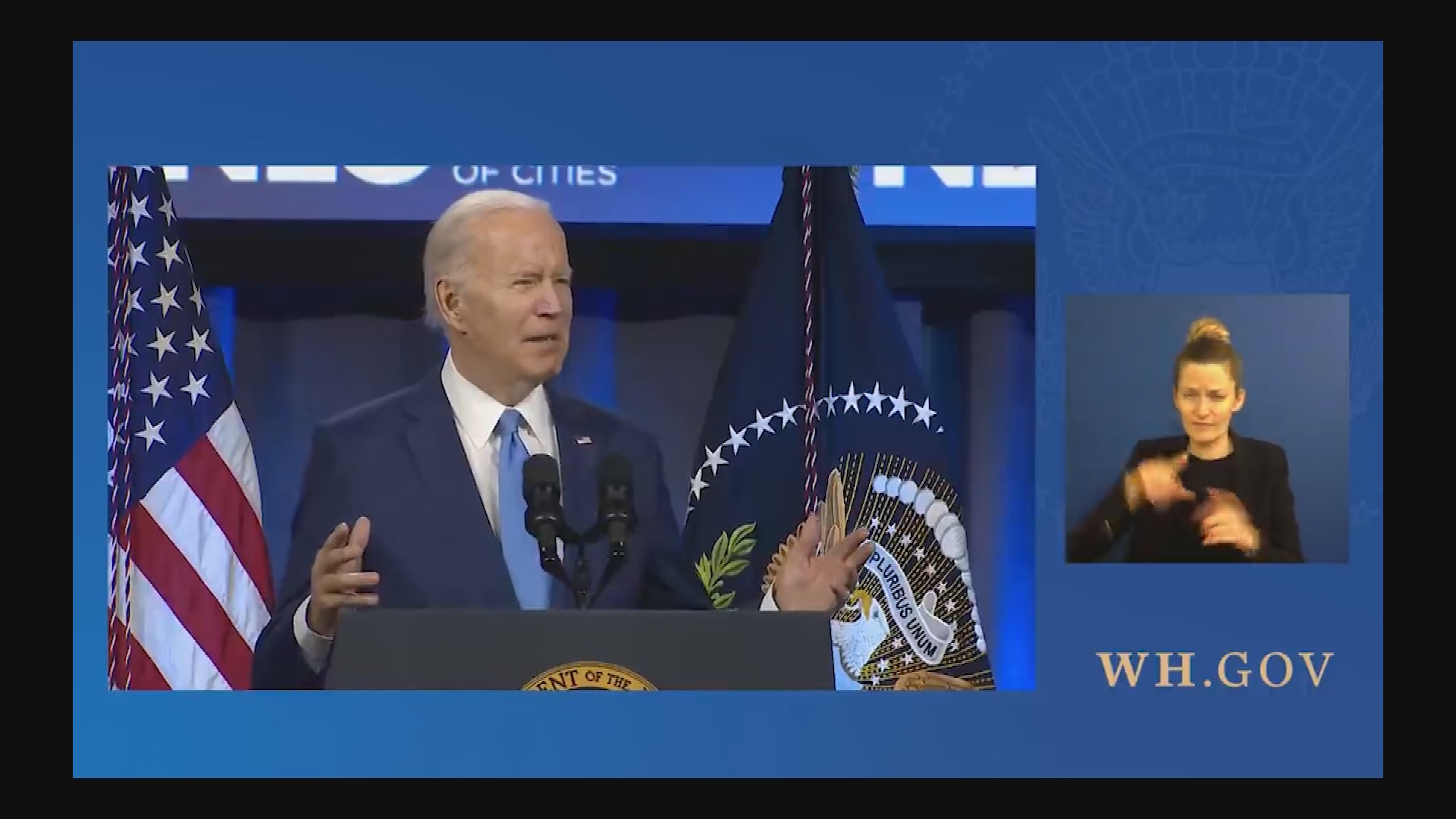 Thumbnail image for Biden Addresses Natl. League of Cities Conference