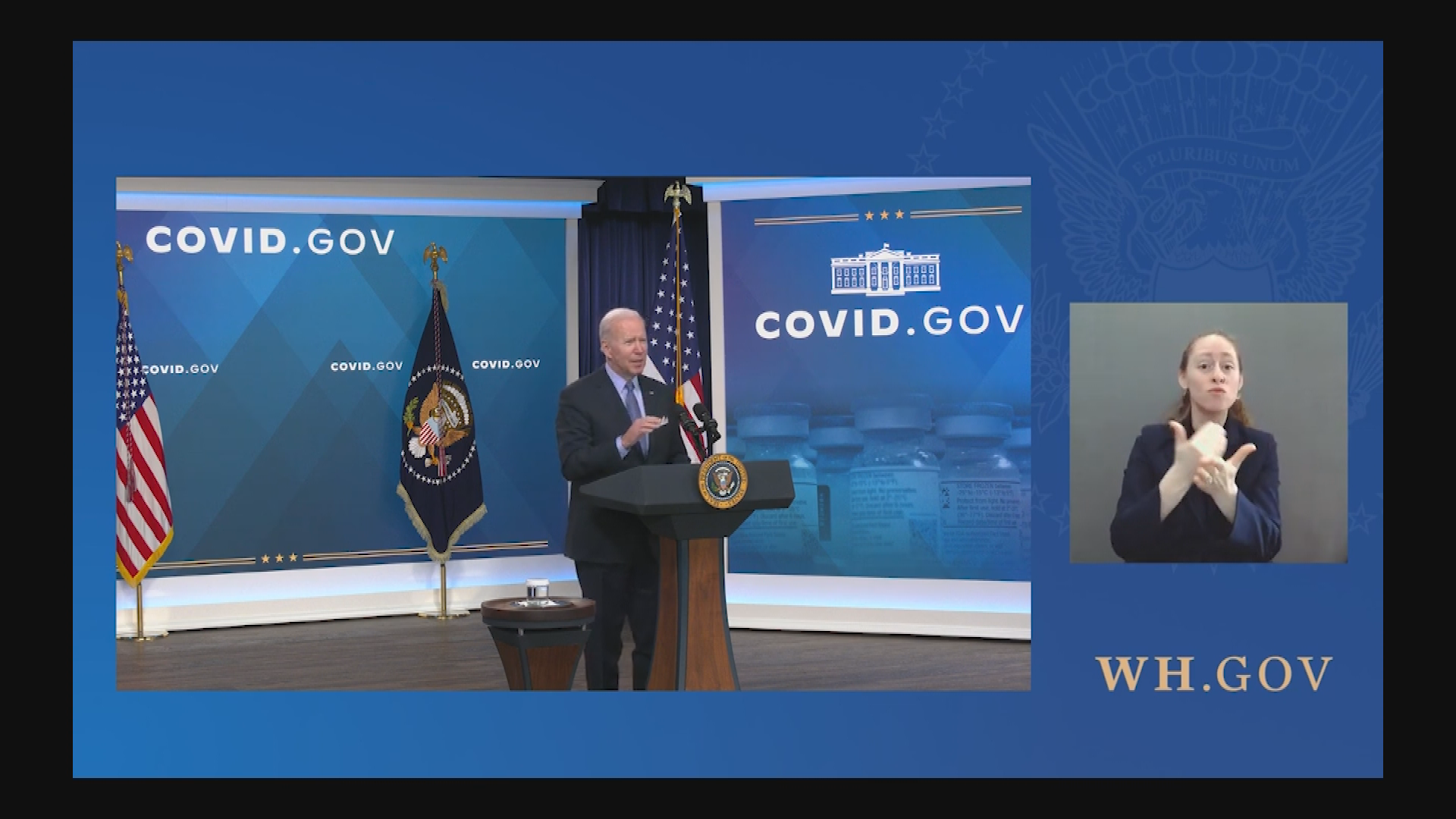 Thumbnail image for President on Fight vs COVID