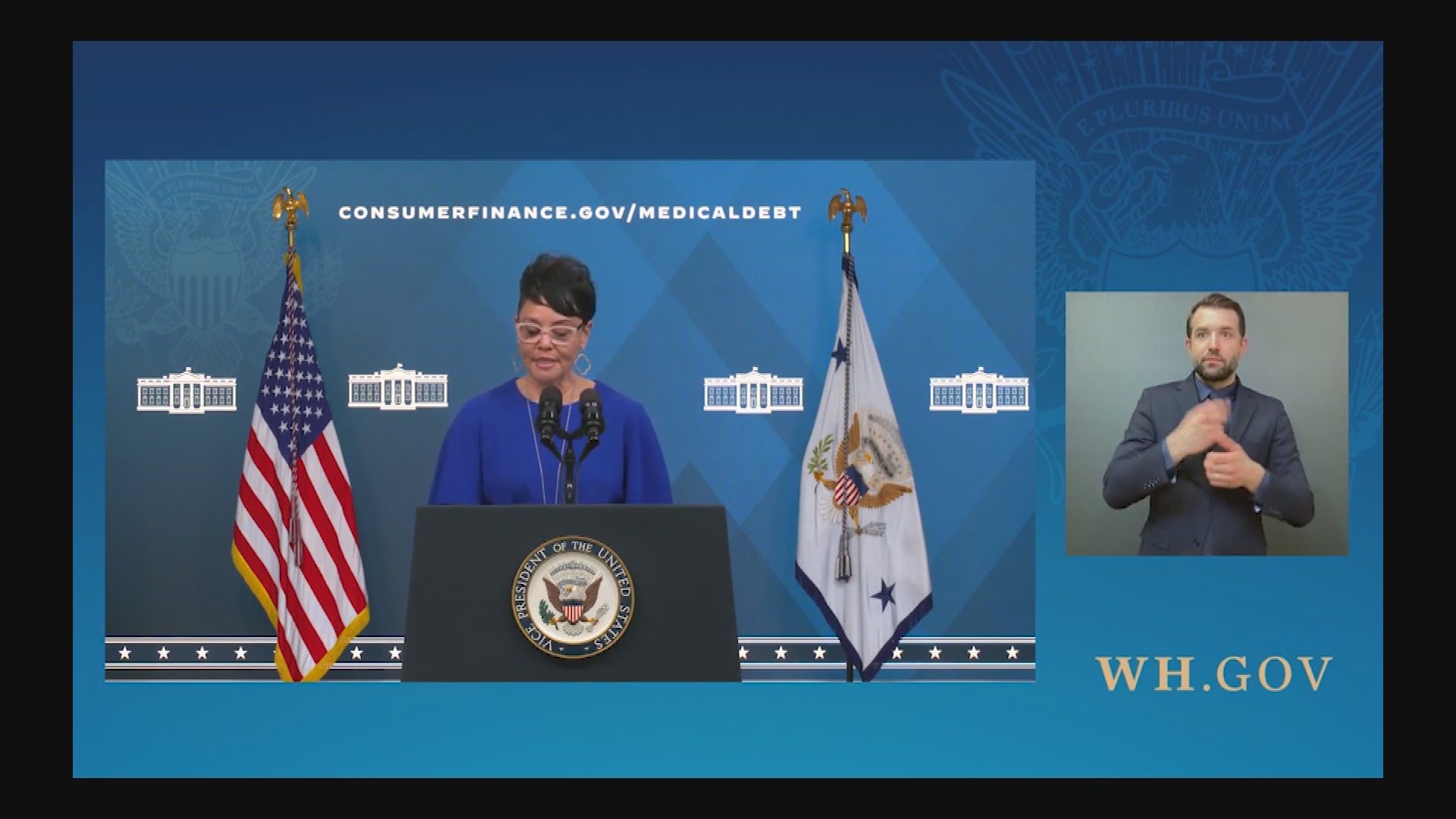 Thumbnail image for VP Harris on Reducing Medical Debt