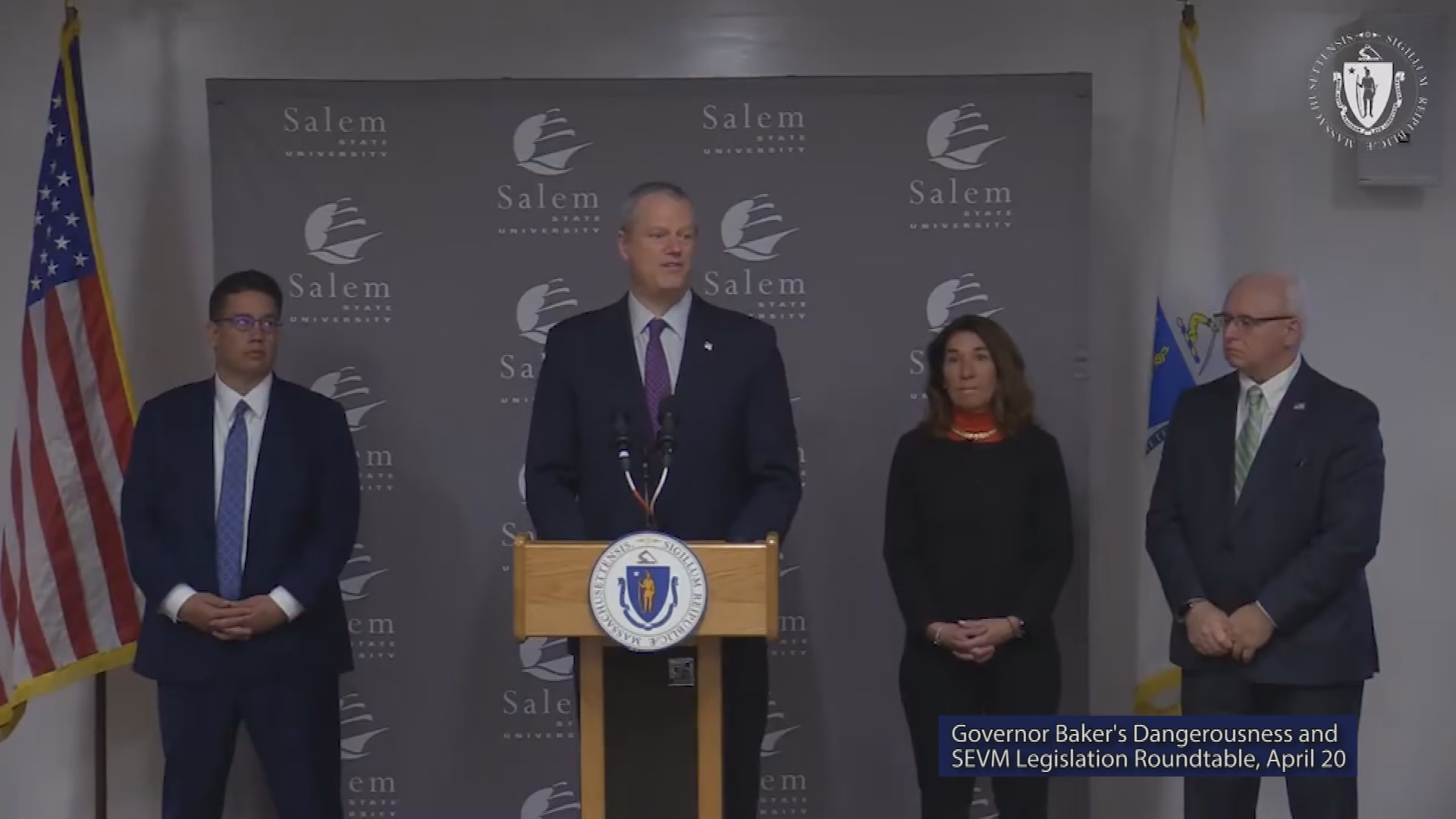 Thumbnail image for Governor Baker's Dangerousness Roundtable