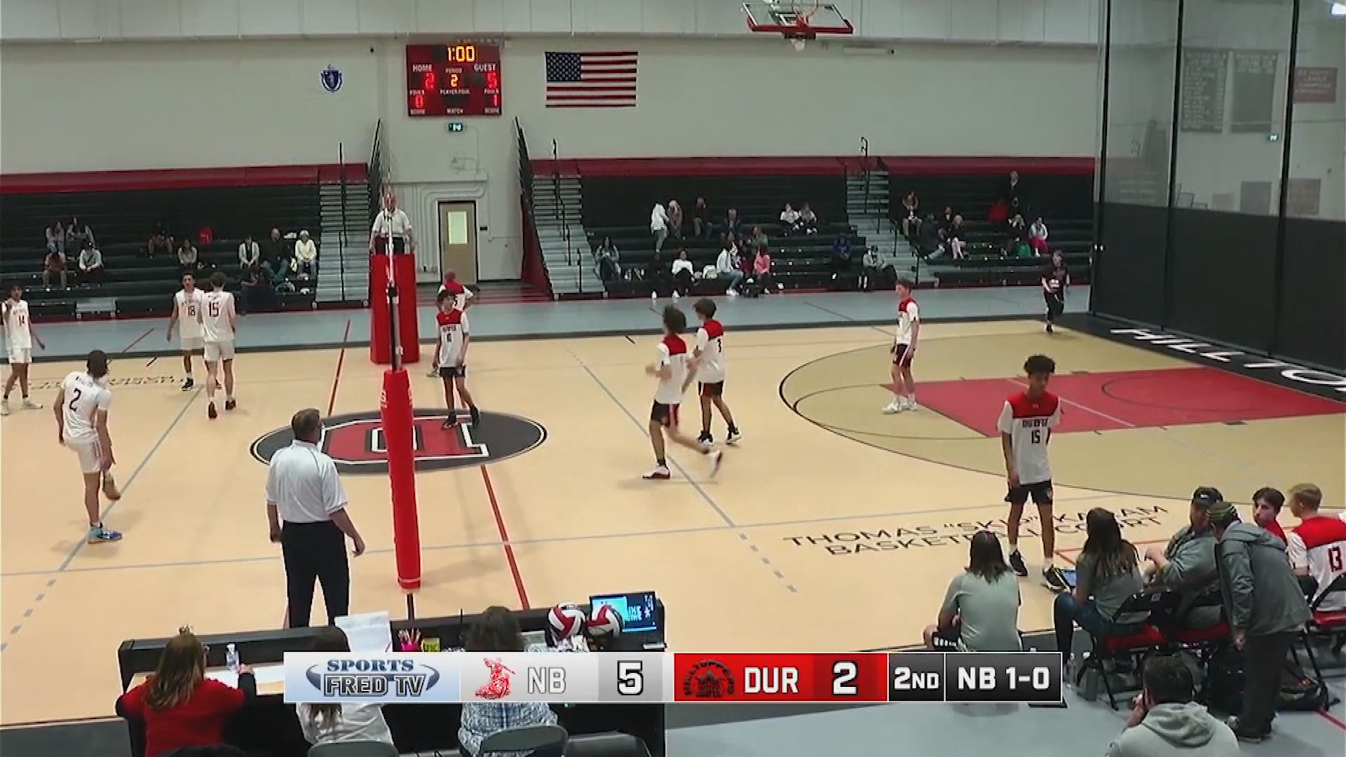 Thumbnail image for Boys Volleyball: NB at Durfee