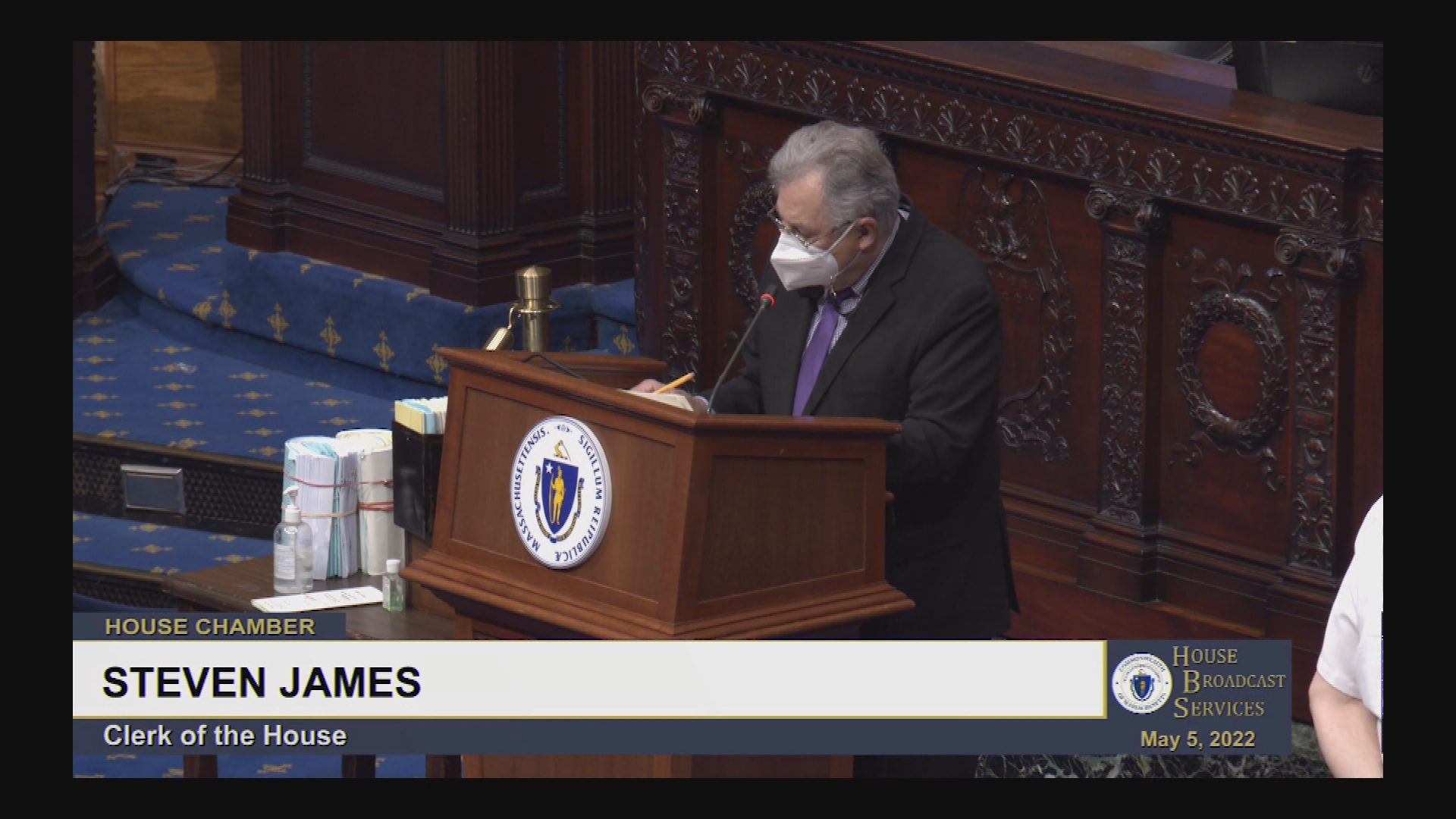 Thumbnail image for MA House of Representatives, April 28-May 5