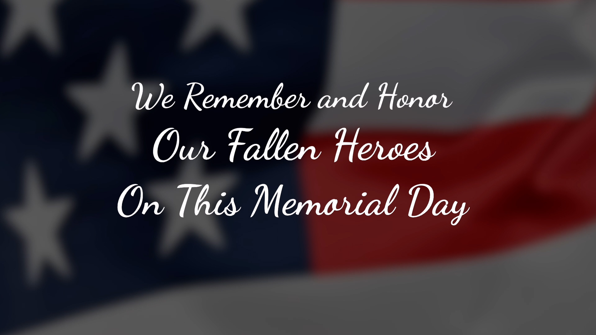 Thumbnail image for Memorial Day Filler/Bump :30