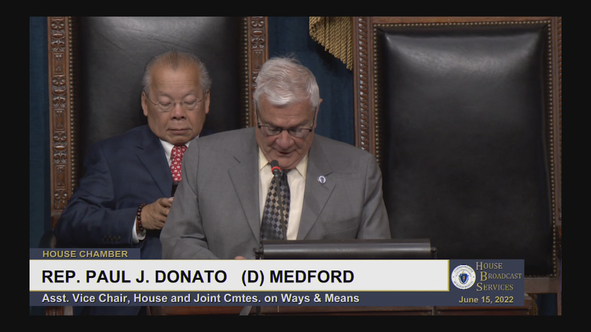 Thumbnail image for MA House of Representatives, June 16-21