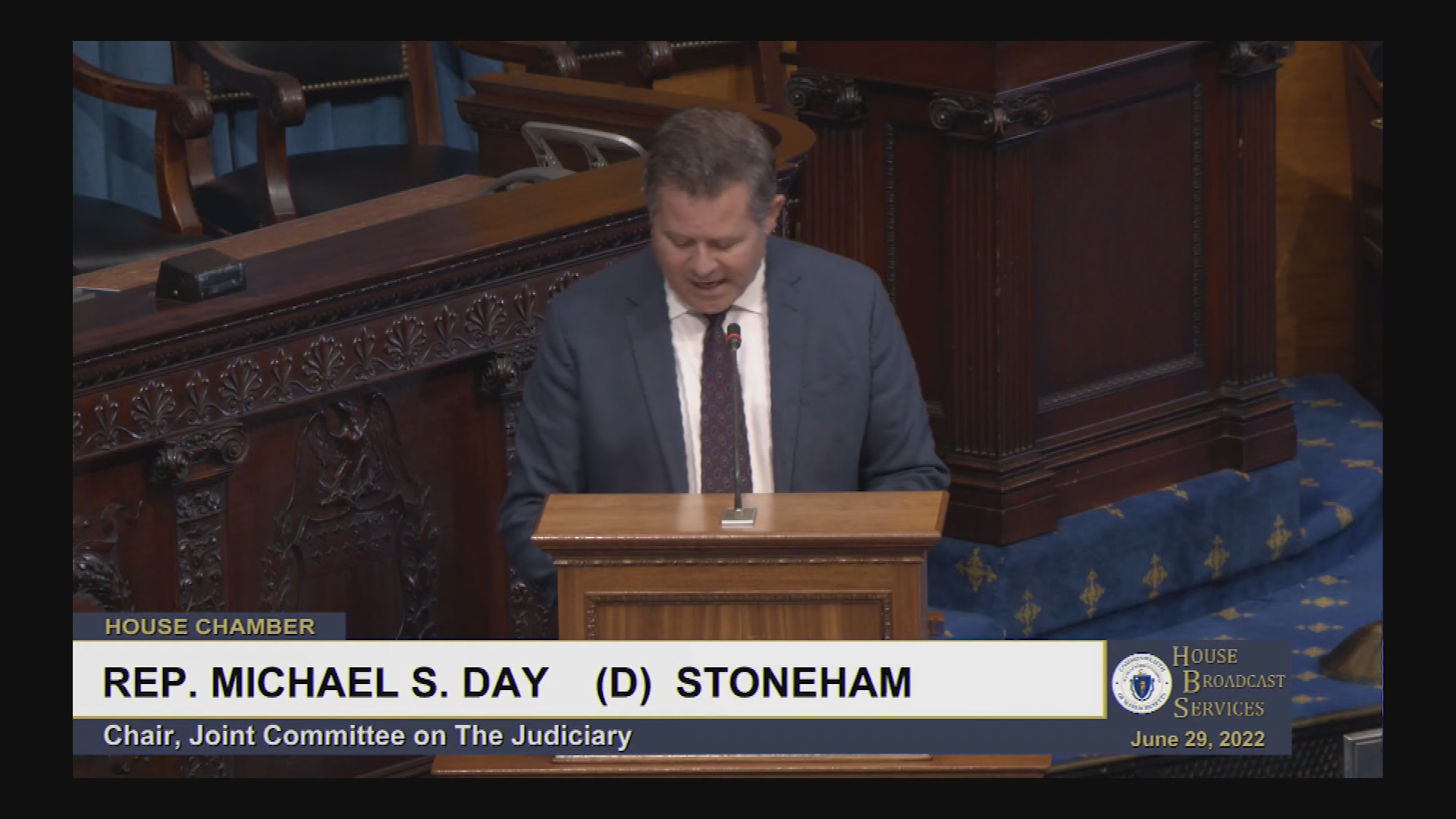 Thumbnail image for MA House of Representatives: June 29, part 1