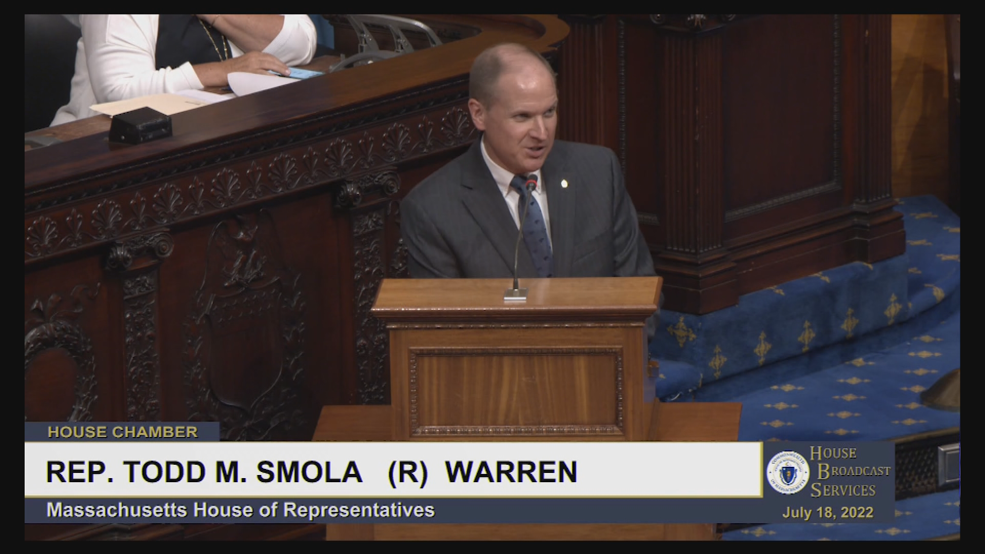 Thumbnail image for MA House of Representatives, July 18 & 19