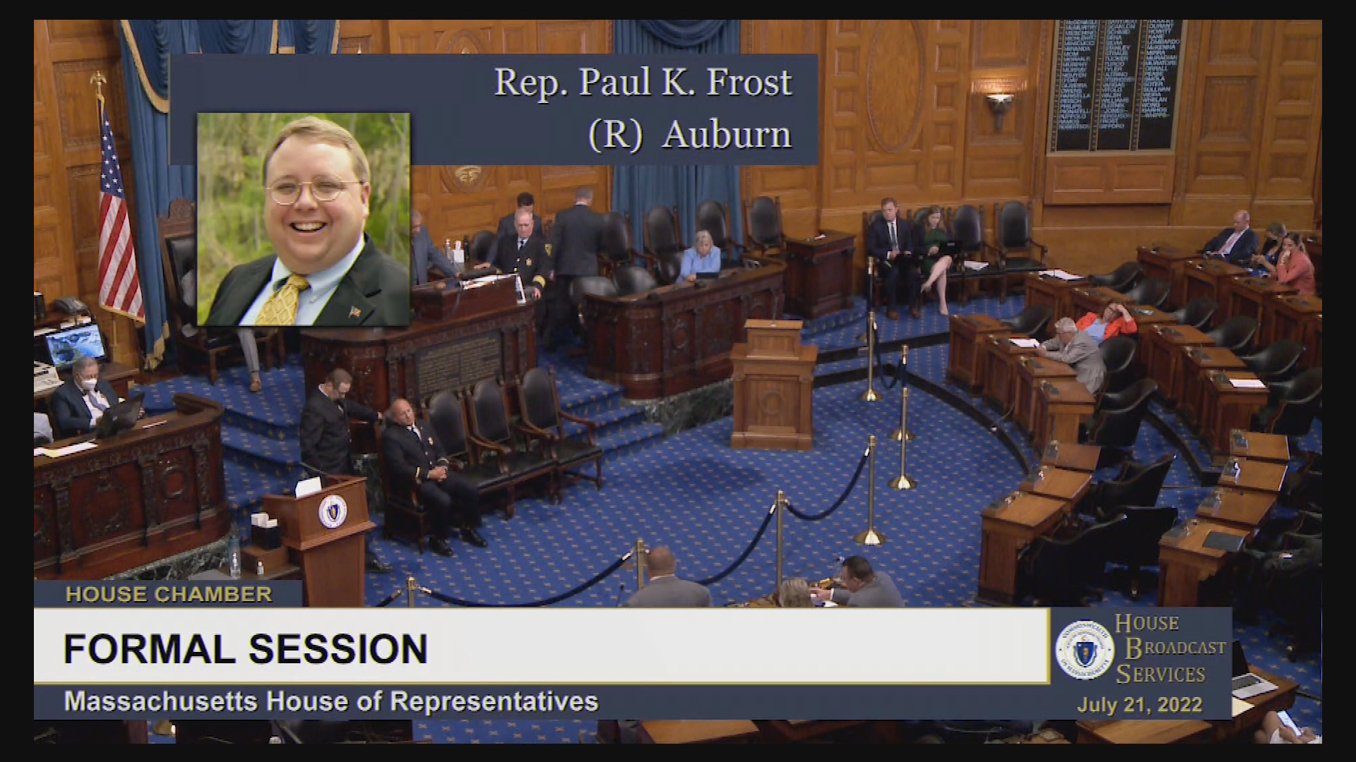Thumbnail image for MA House of Representatives, July 21 part 2