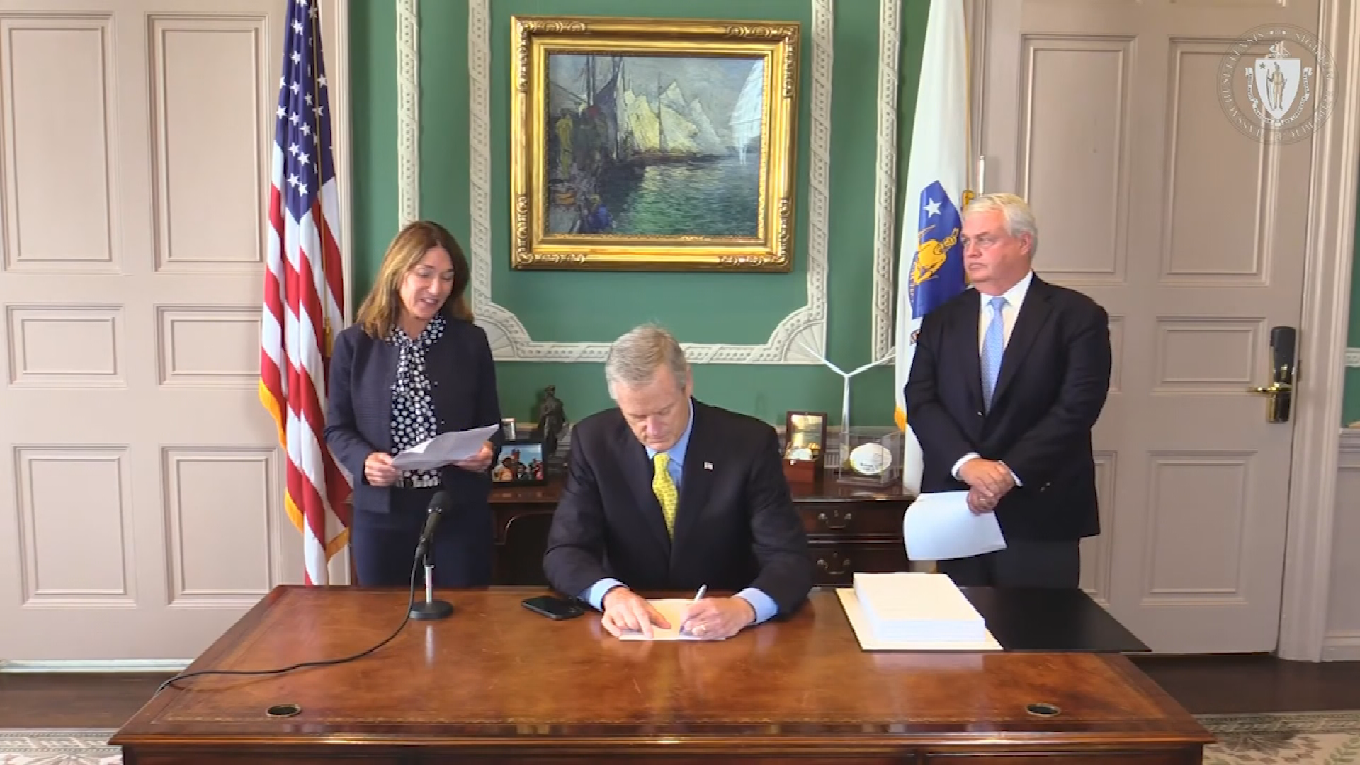 Thumbnail image for Governor Baker Budget Signing, July 28