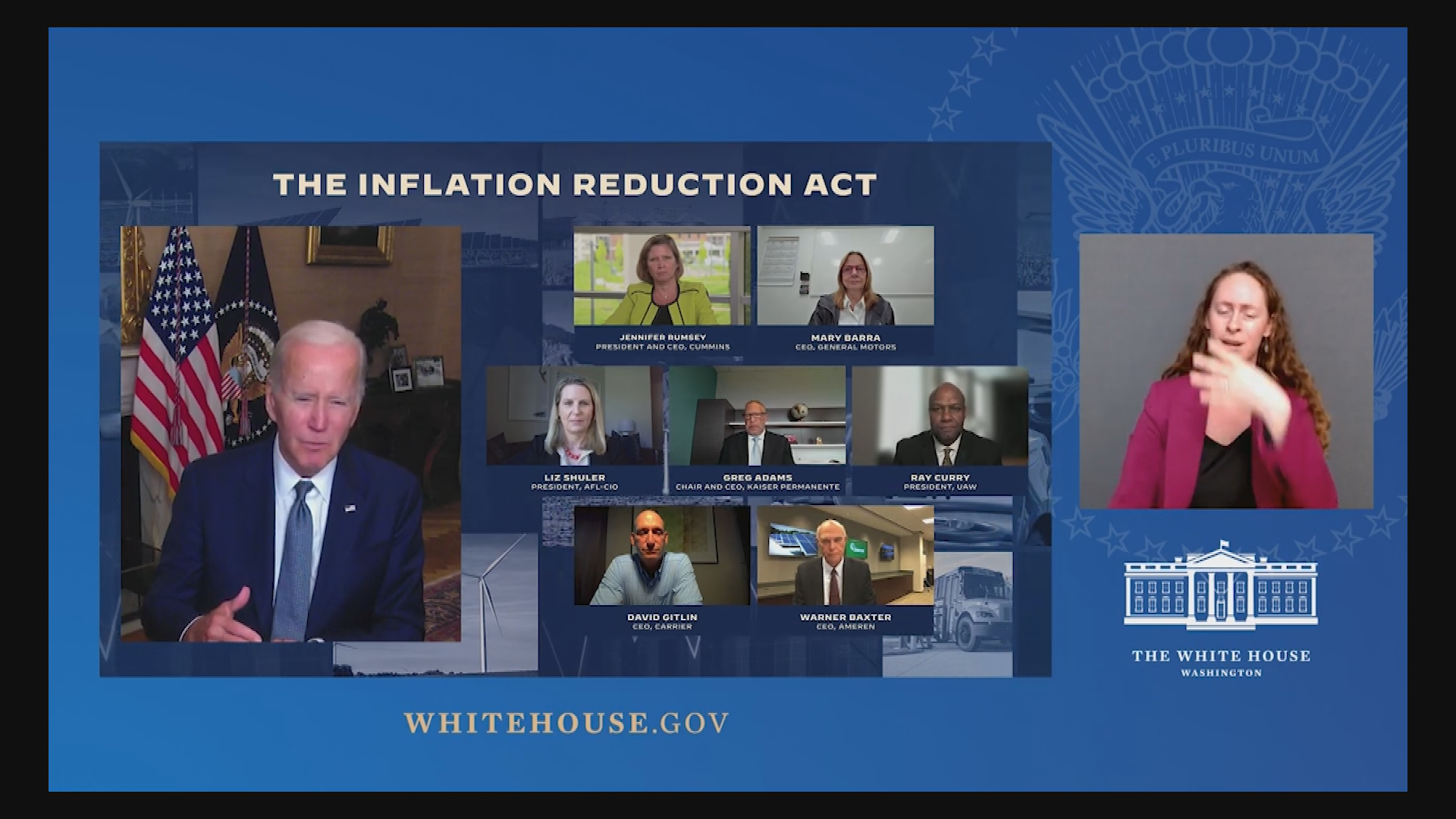 Thumbnail image for White House Inflation Roundtable