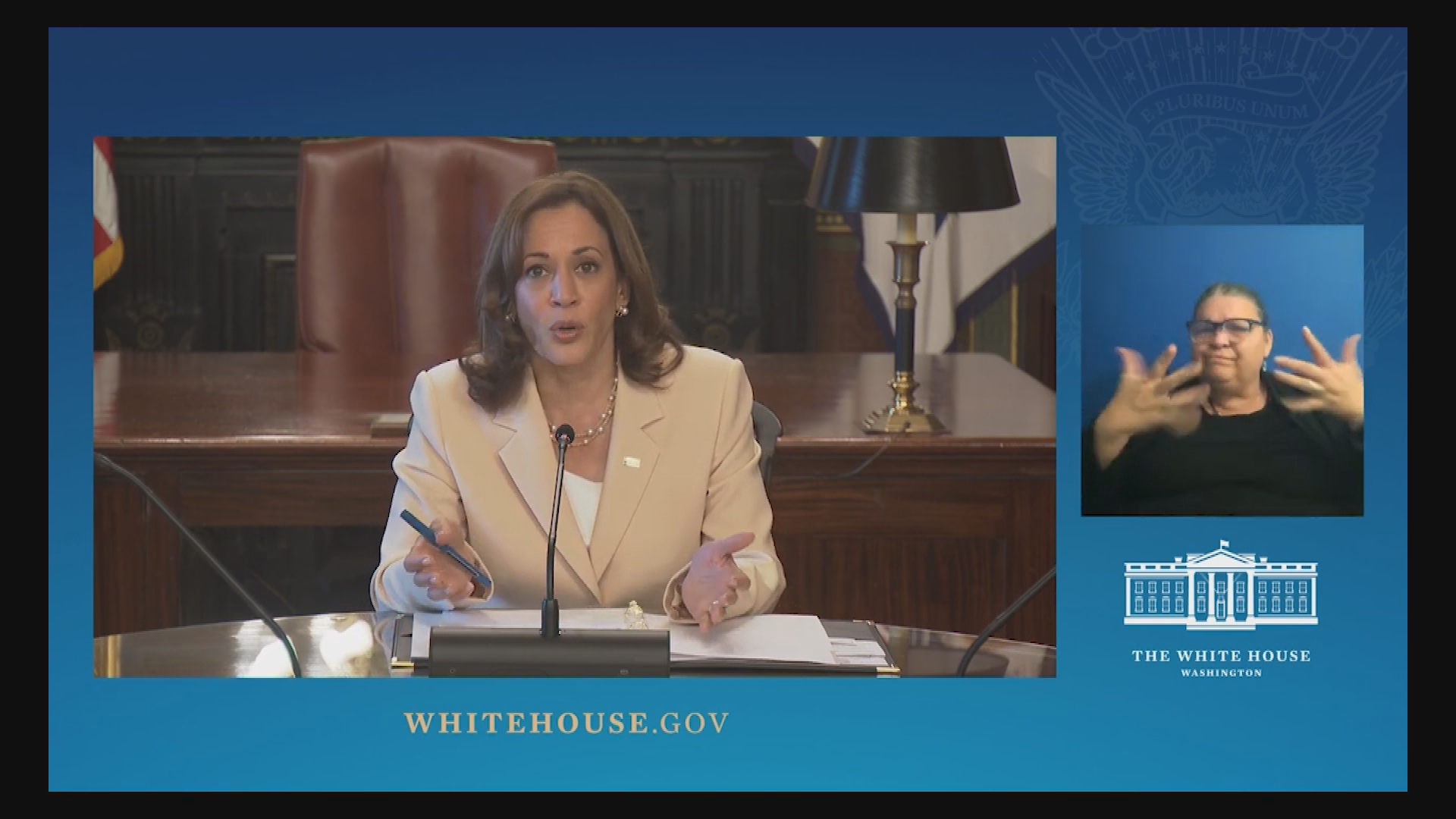 Thumbnail image for VP Harris Meets with University Presidents