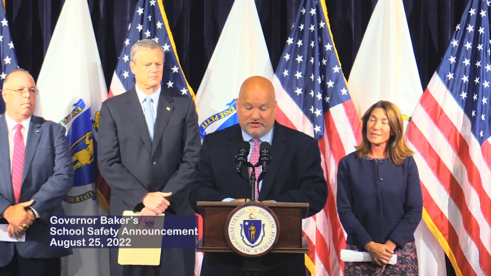 Thumbnail image for Governor Baker's School Safety Announcement