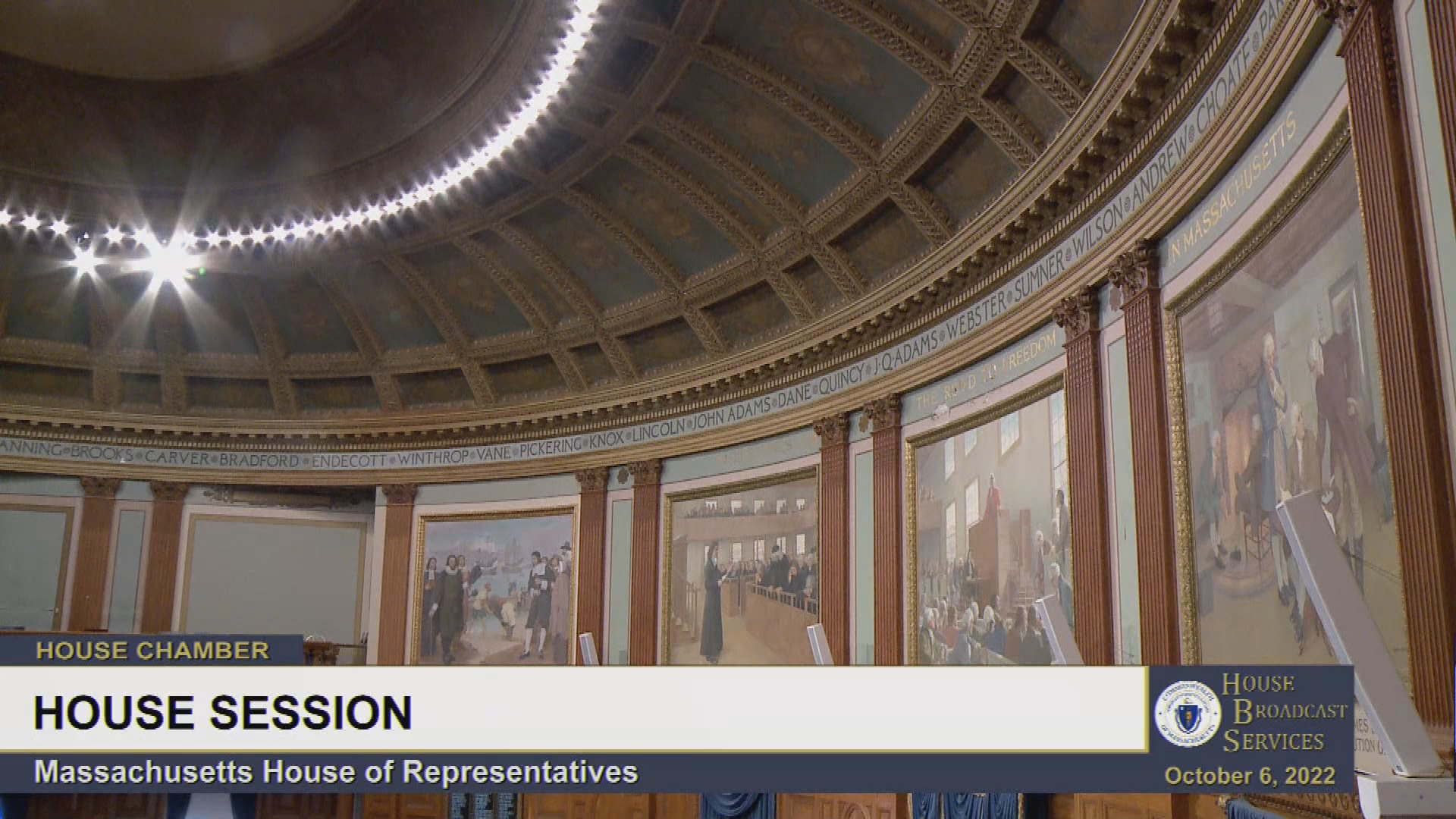 Thumbnail image for MA House of Representatives, Oct. 3-6