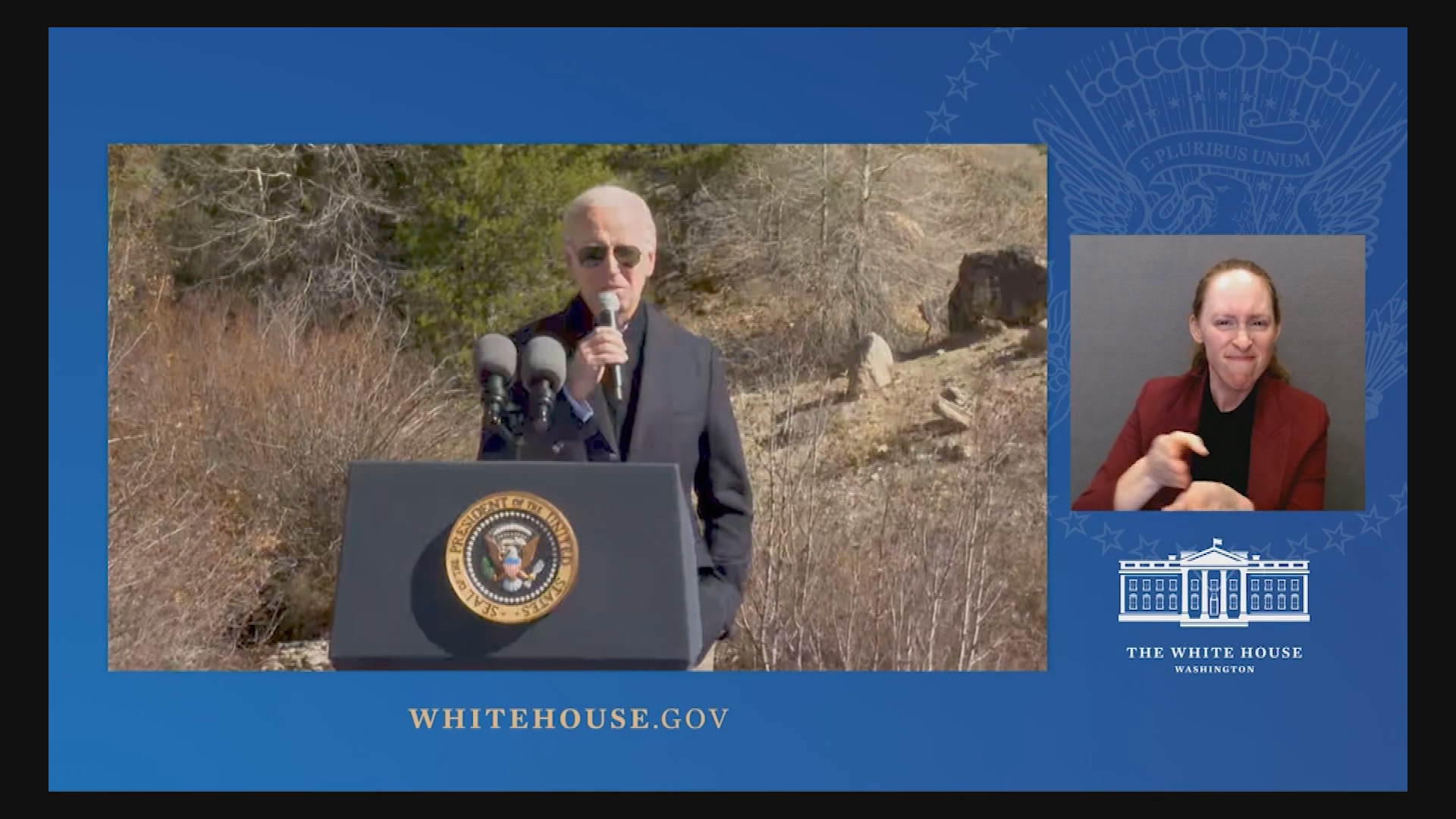 Thumbnail image for President on Protecting Outdoor Spaces