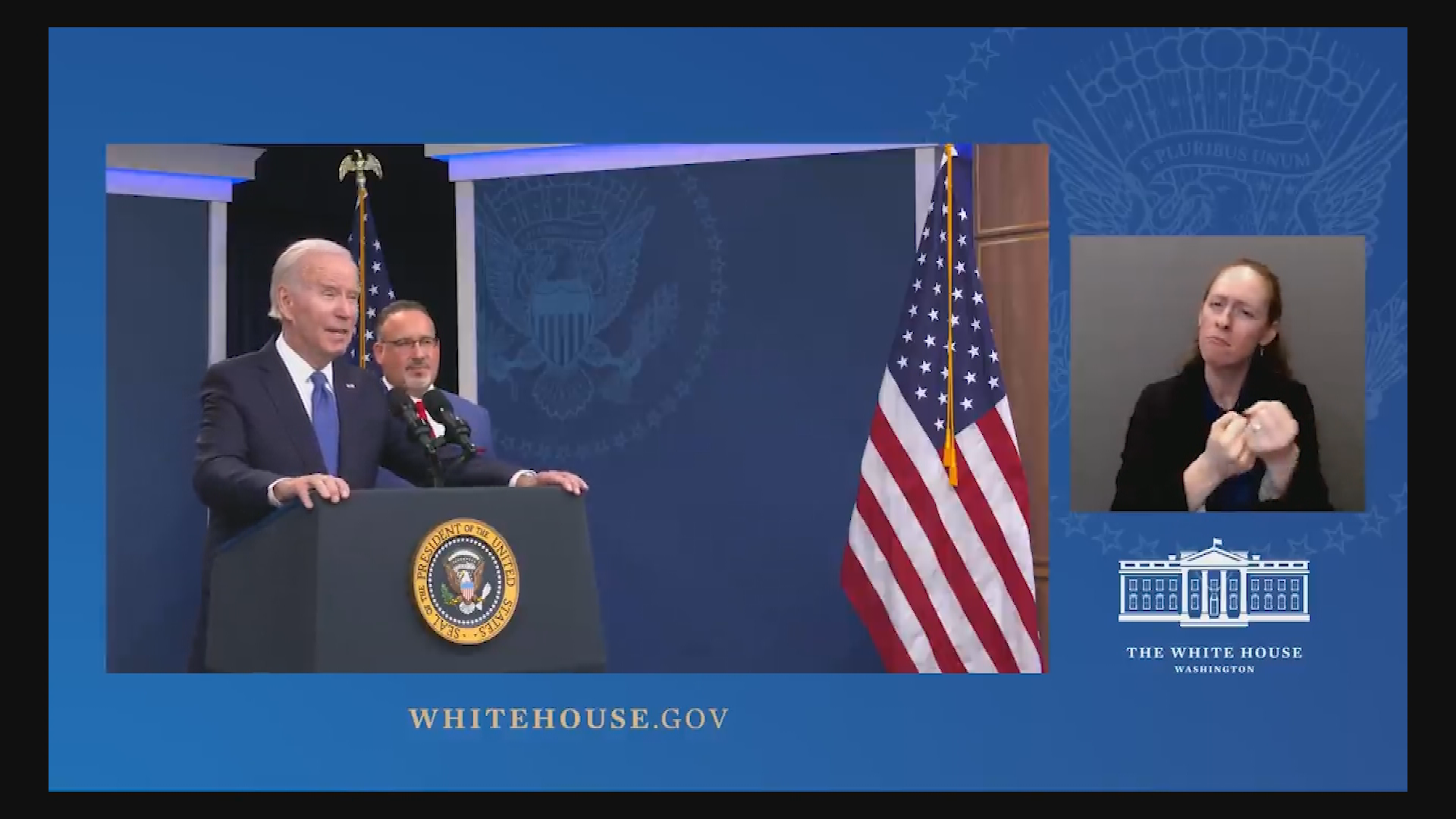 Thumbnail image for President Biden on Student Relief Portal