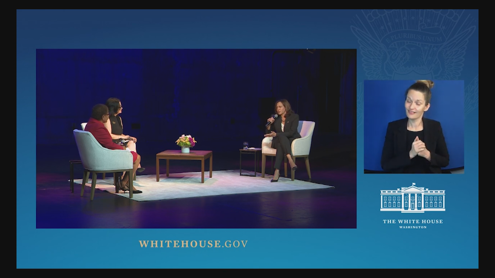 Thumbnail image for VP Harris Listens on Reproductive Rights
