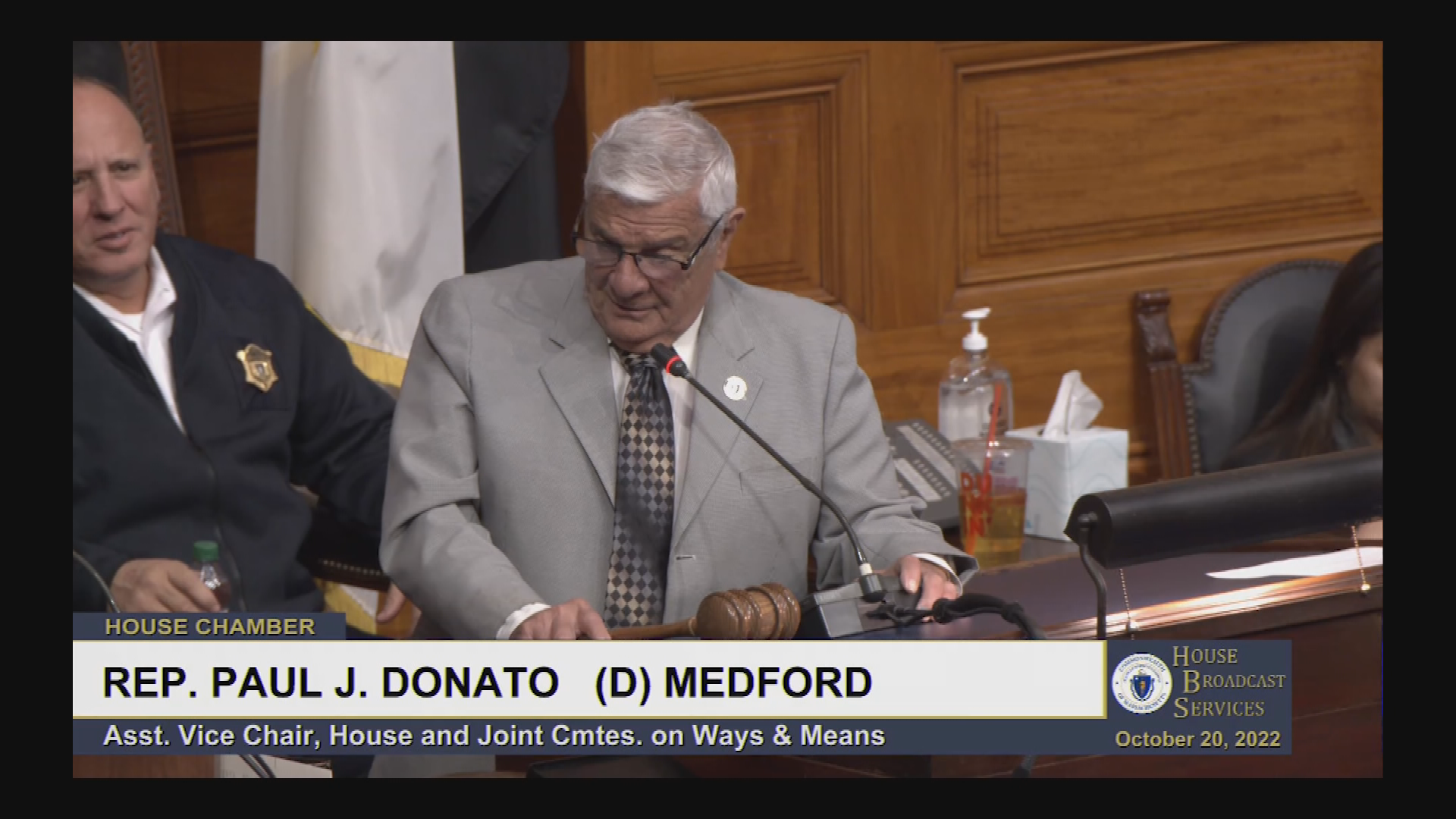 Thumbnail image for MA House of Representatives, Oct. 17-20