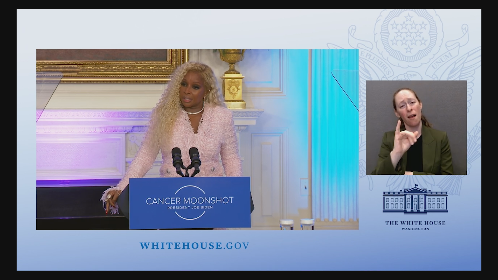 Thumbnail image for Jill Biden Hosts a Cancer Moonshot Event