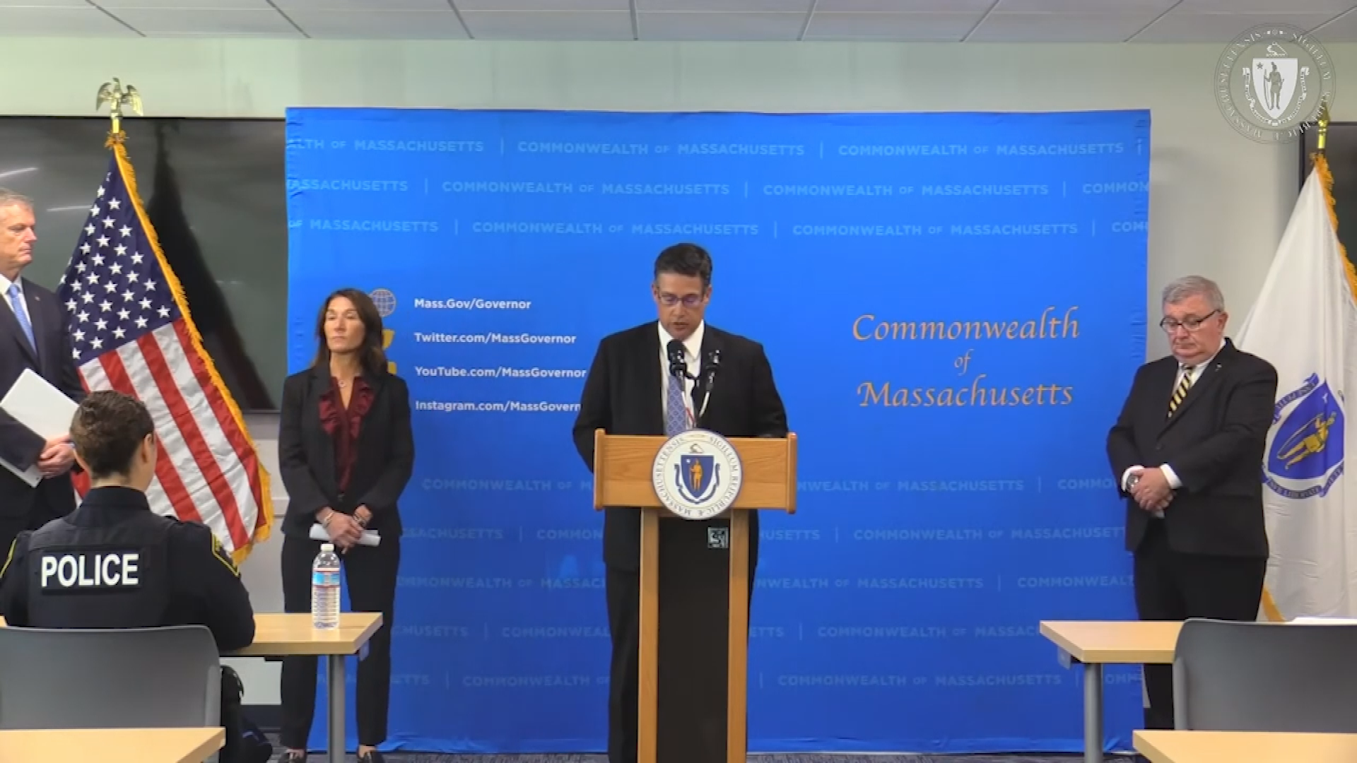Thumbnail image for Governor's MPTC Academy Tour & Police Reform Event