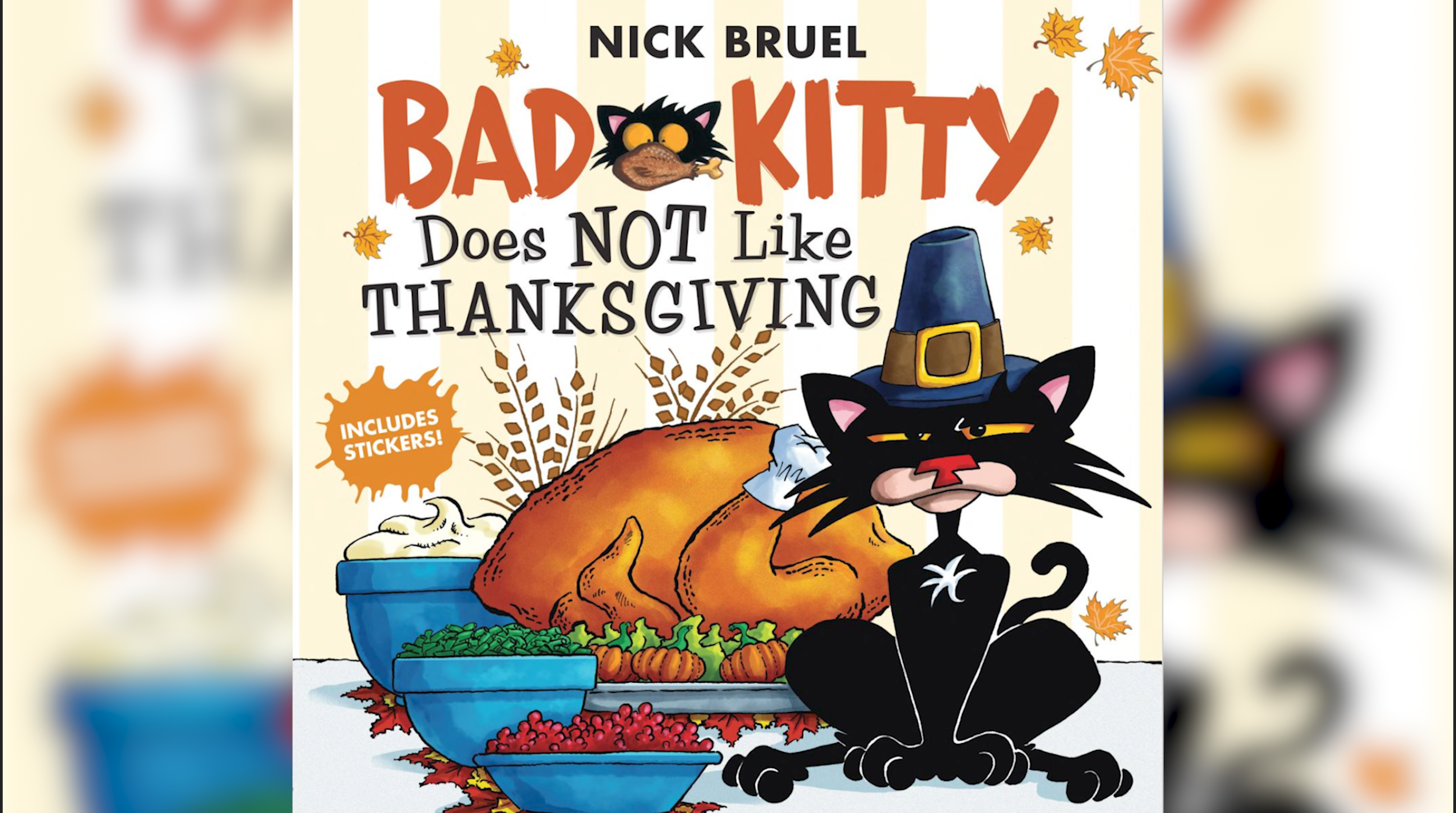 Thumbnail image for Holiday Storytime: Bad Kitty Does Not Like Thanksgiving