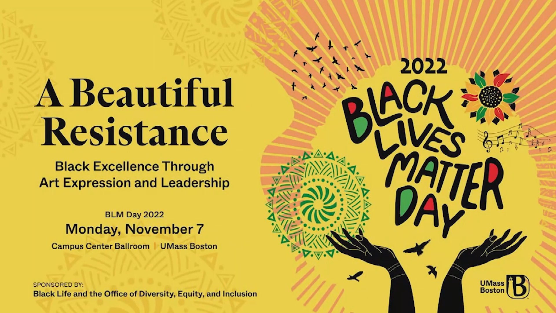 Thumbnail image for UMB BLM Day 2022, Afternoon Session