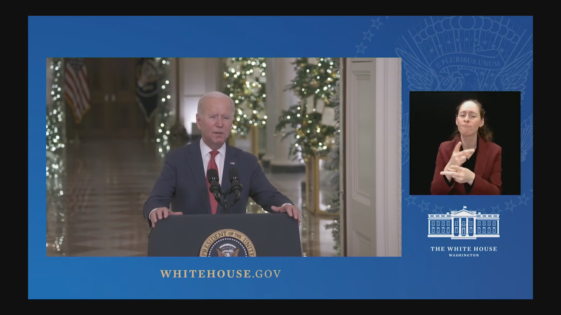 Thumbnail image for President Biden's Christmas Address