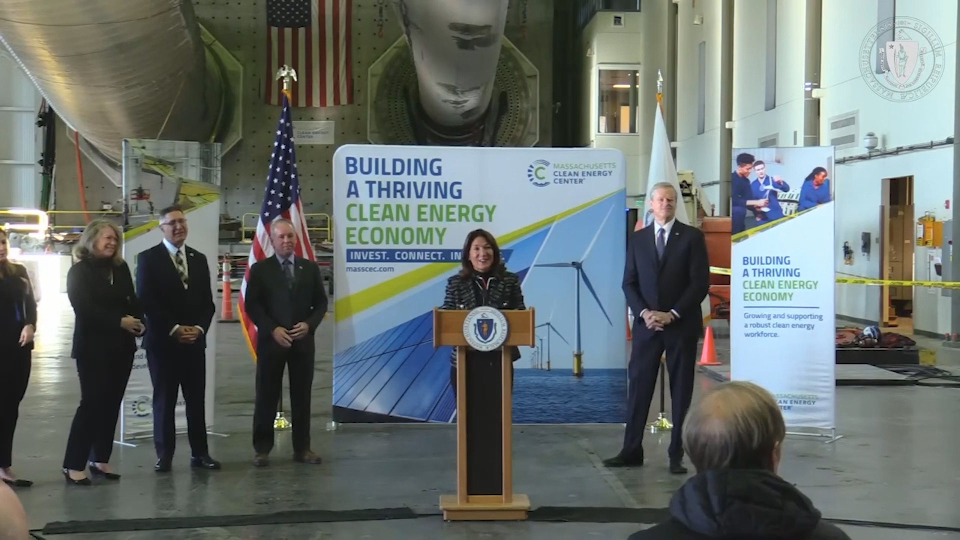 Thumbnail image for Gov. Baker Clean Energy Event
