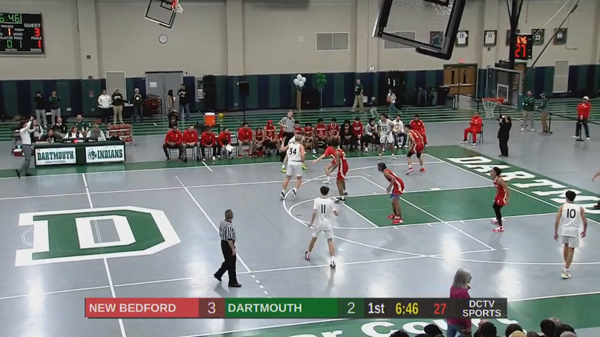 Thumbnail image for Boys Basketball: NB at Dartmouth