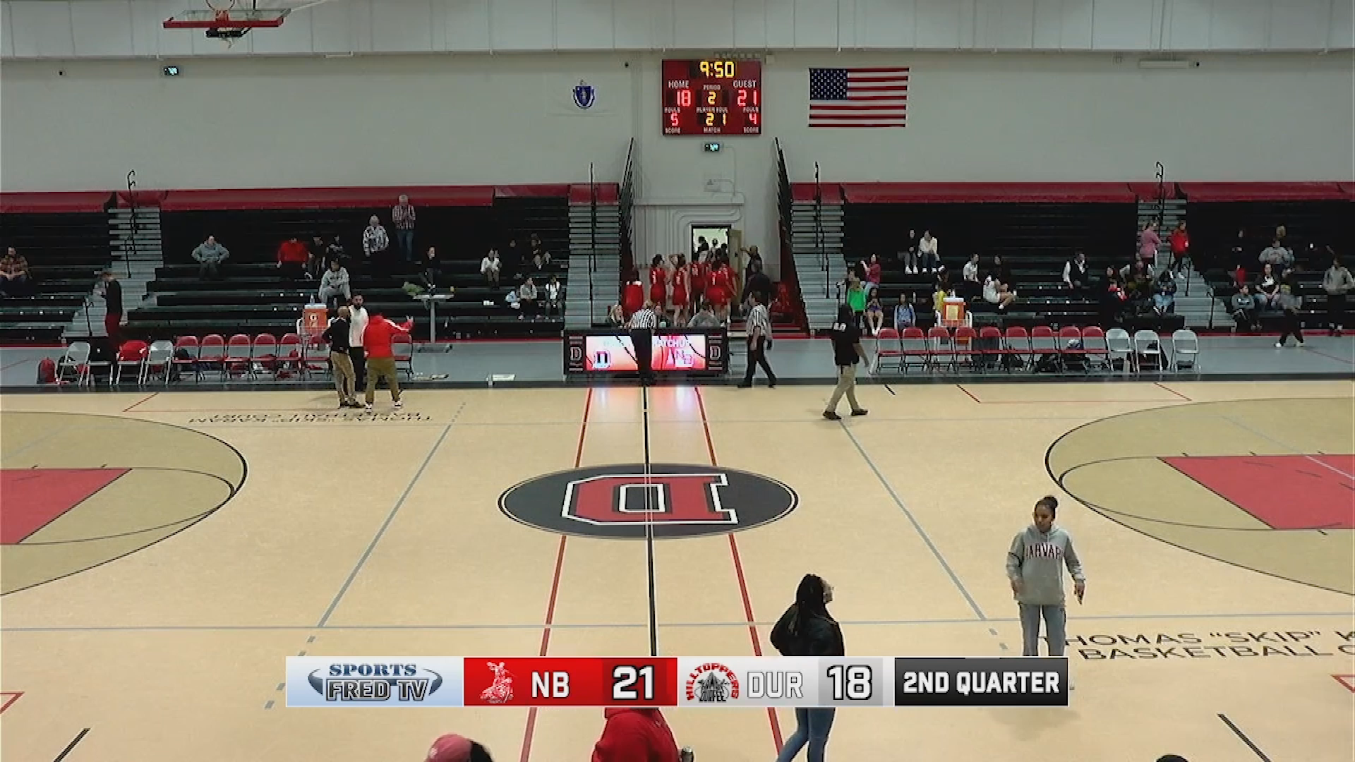 Thumbnail image for Girls Basketball: NB at Durfee