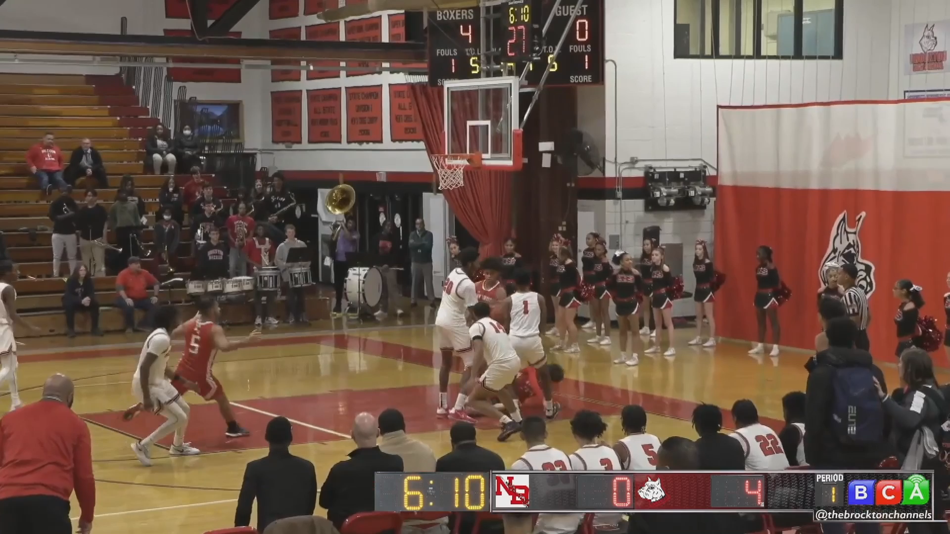 Thumbnail image for Boys Basketball: NB at Brockton