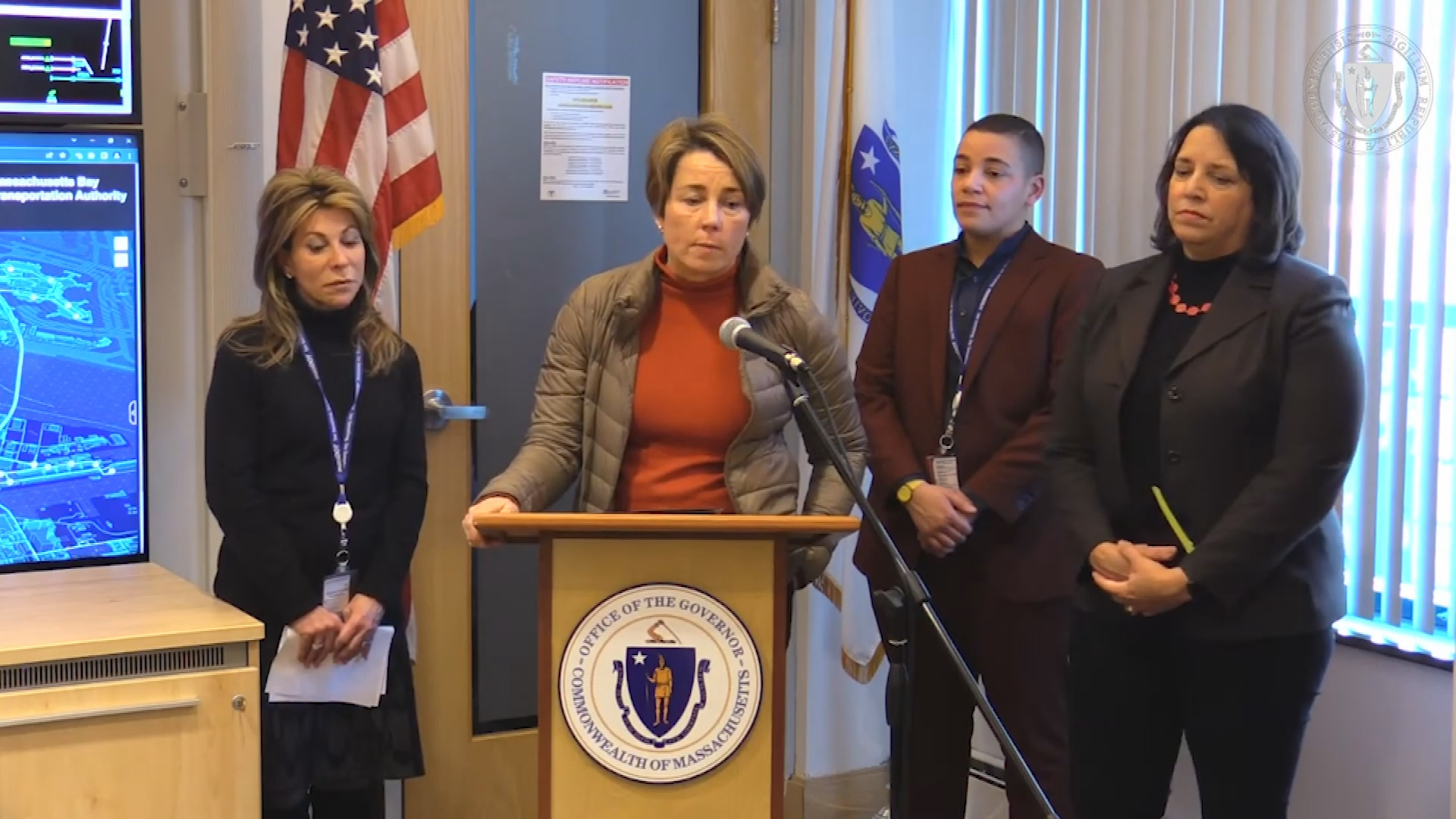 Thumbnail image for Governor Visits MBTA Control Center