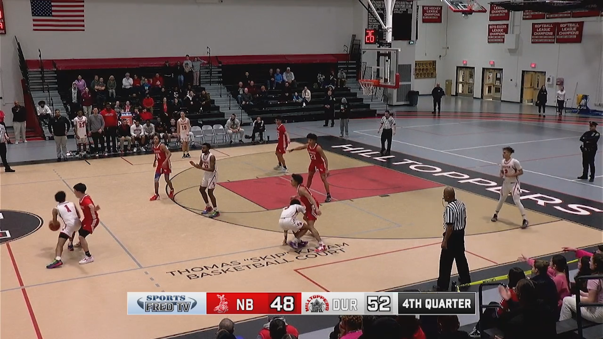 Thumbnail image for Boys Basketball: NB at Durfee, Feb. 14