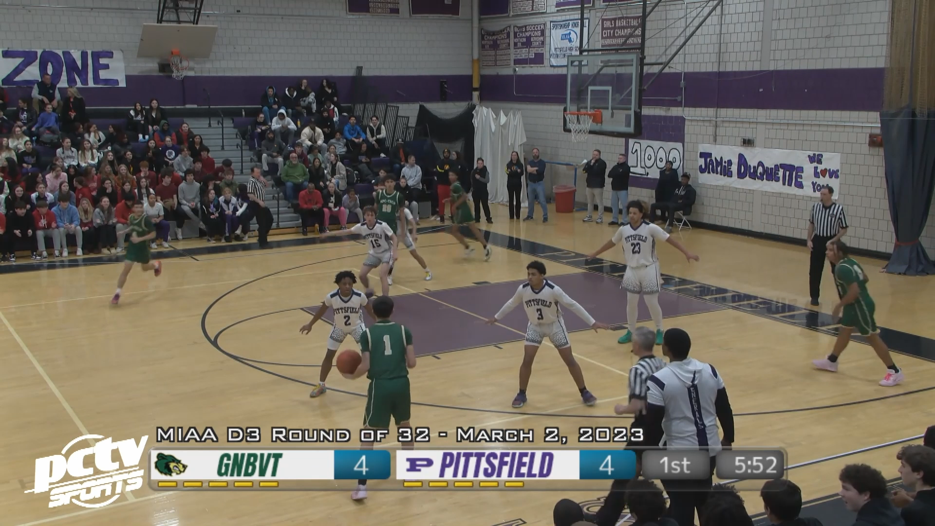 Thumbnail image for Boys Basketball: GNB Voc-Tech at Pittsfield