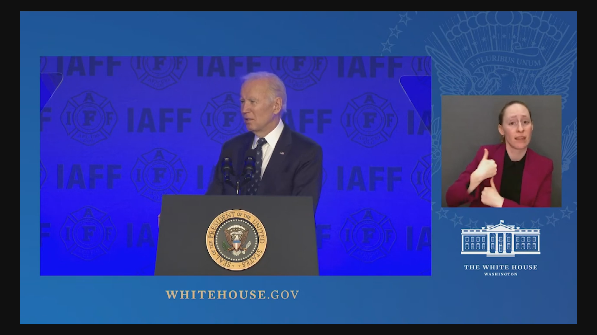Thumbnail image for President at International Association of Firefighters