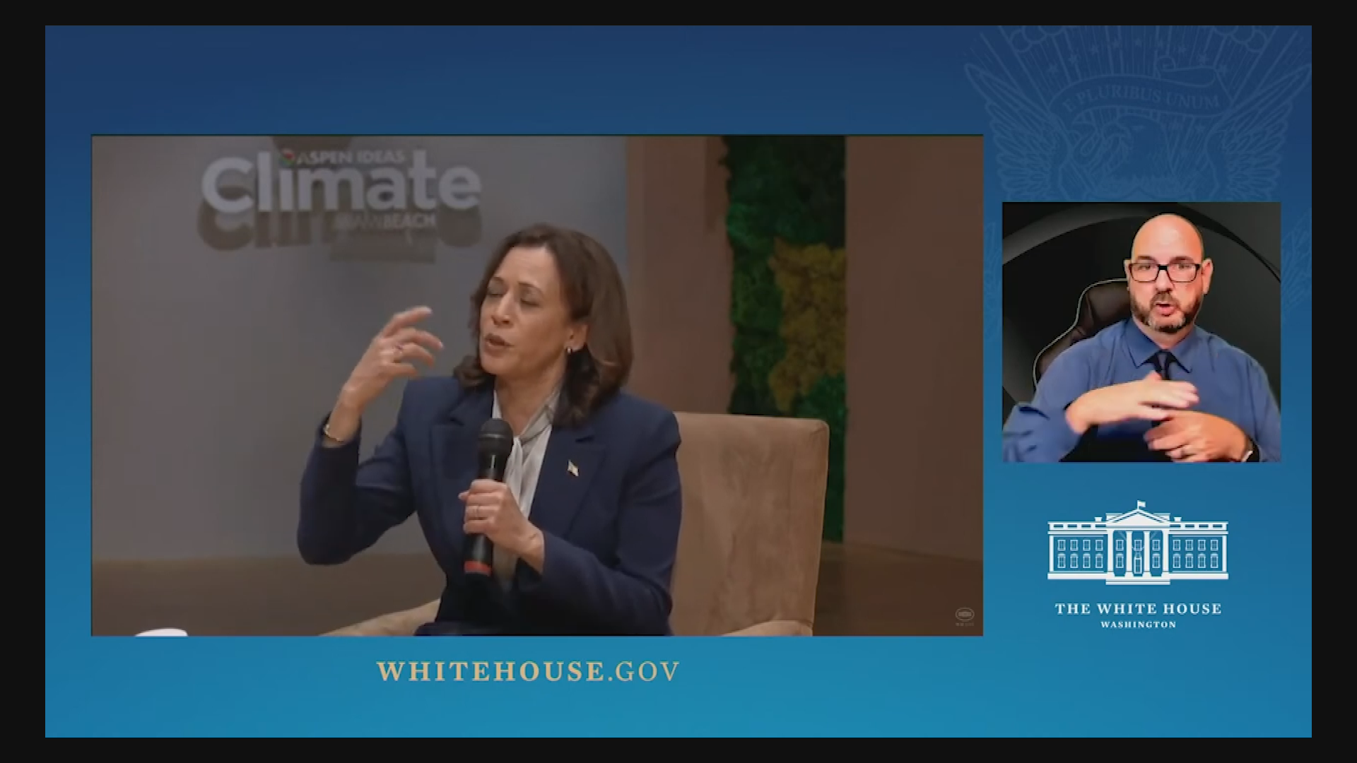 Thumbnail image for Vice President Attends a Climate Conversation