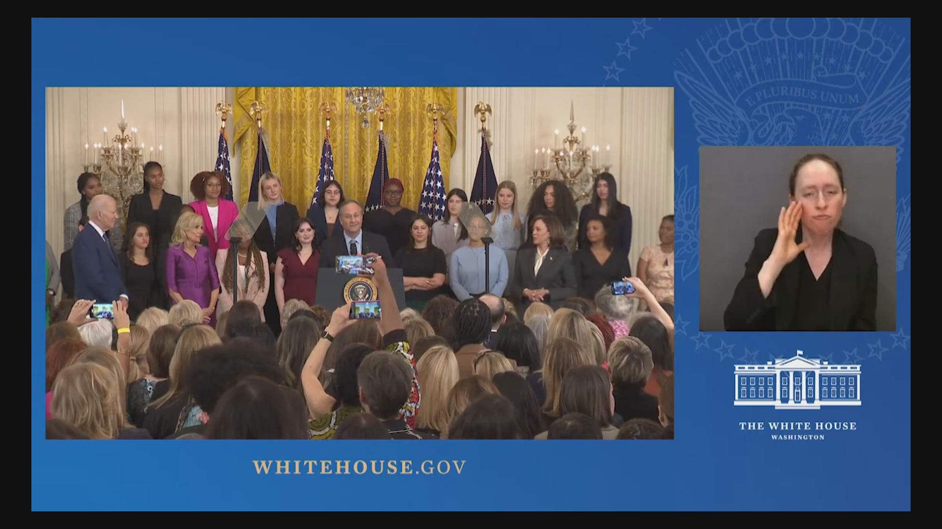Thumbnail image for President at Womens History Month Celebration