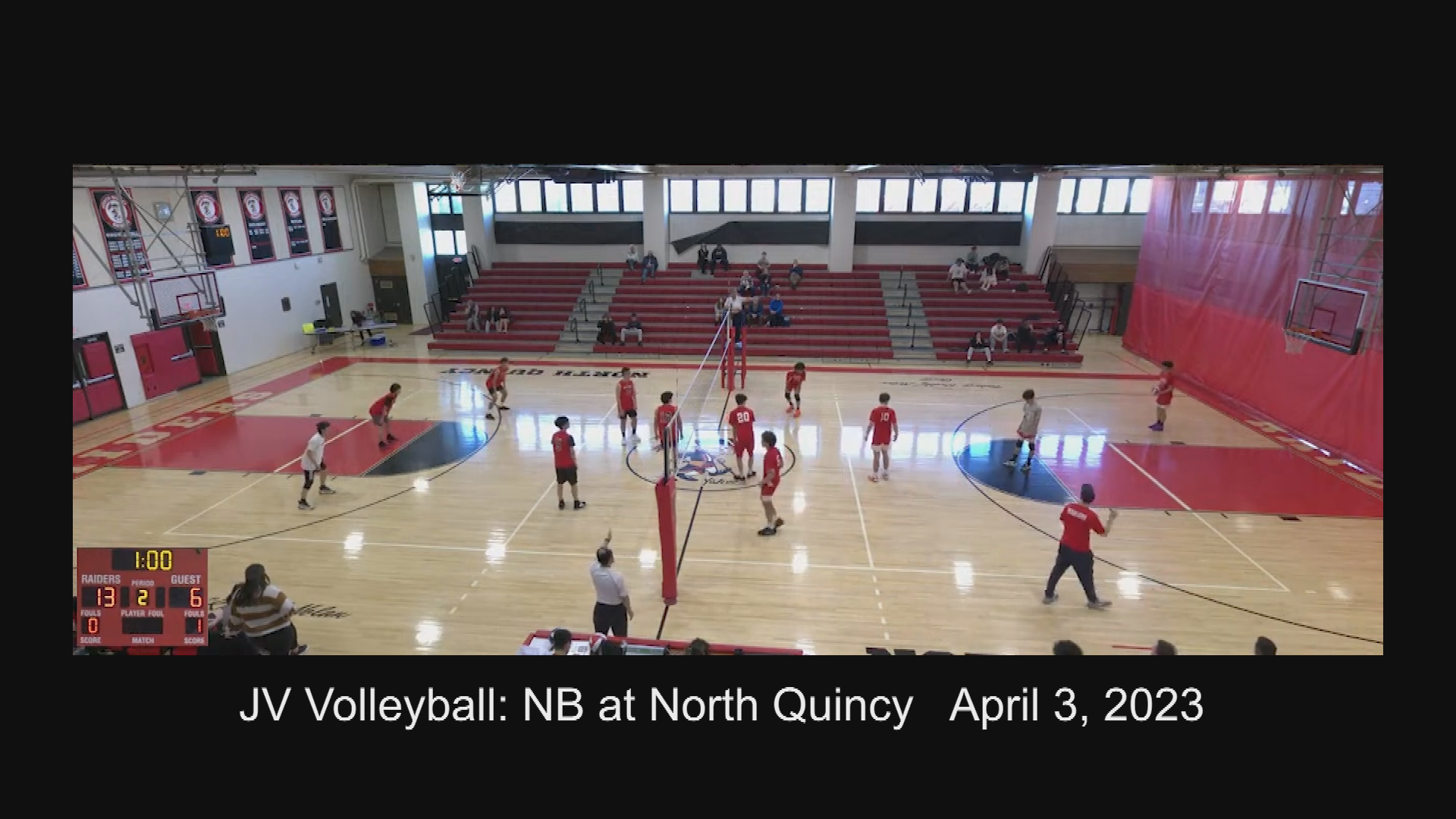 Thumbnail image for JV Boys Volleyball: NB at N. Quincy