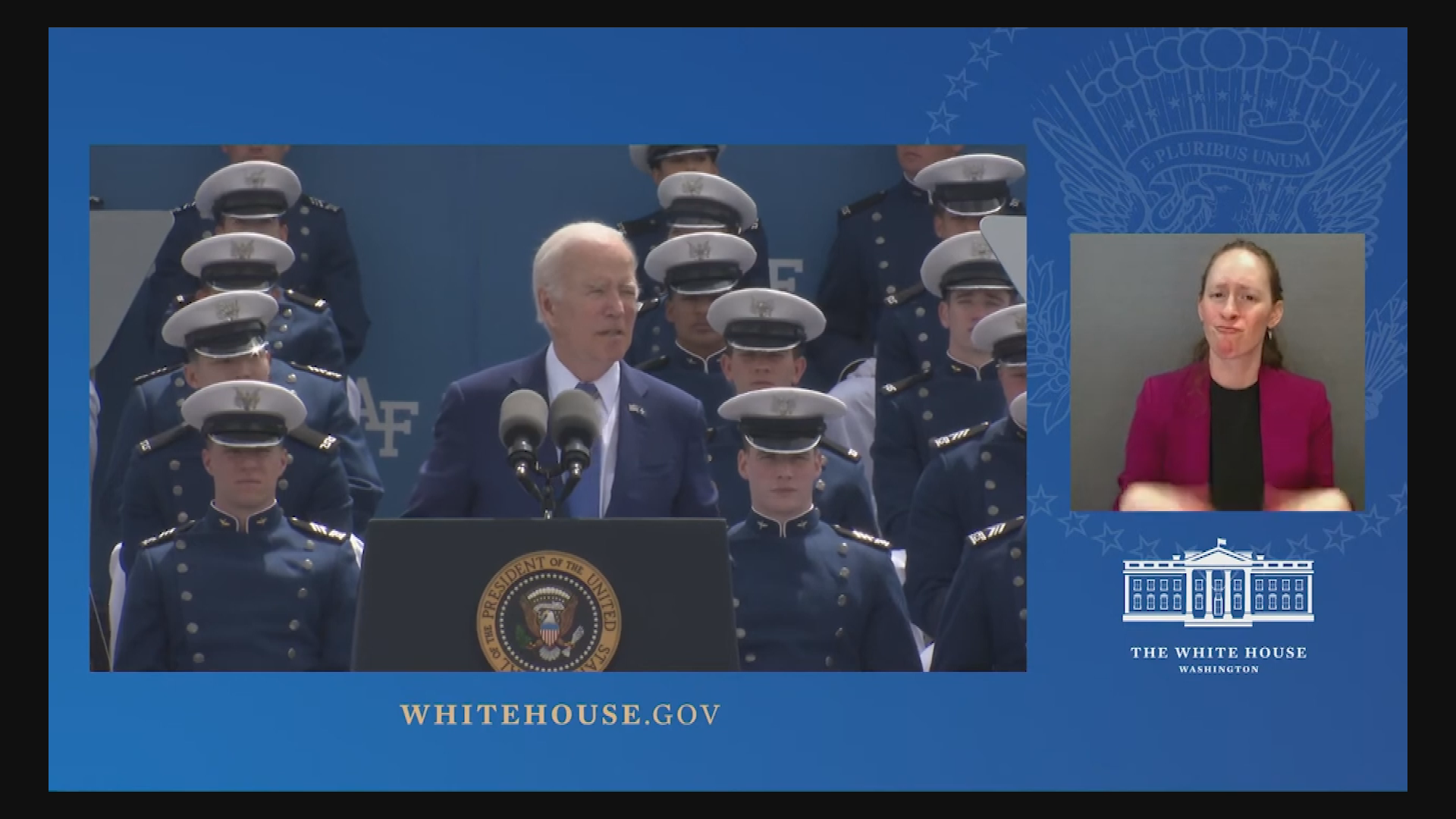 Thumbnail image for President Adresses Air Force Academy Commencement
