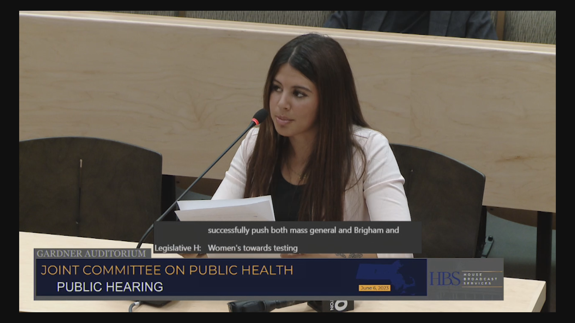 Thumbnail image for MA Joint Committee on Public Health, June 6 part 1