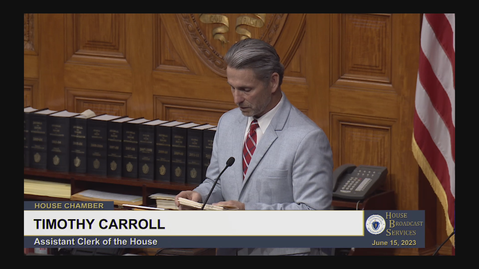 Thumbnail image for MA House of Representatives, June 12-15