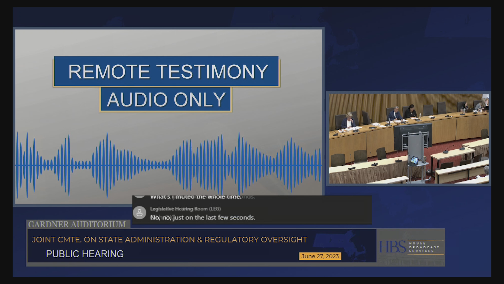 Thumbnail image for MA Oversight Committee, 6/27 part 3