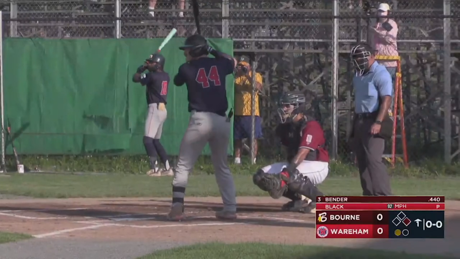 Thumbnail image for Baseball: Wareham vs Bourne 7/6