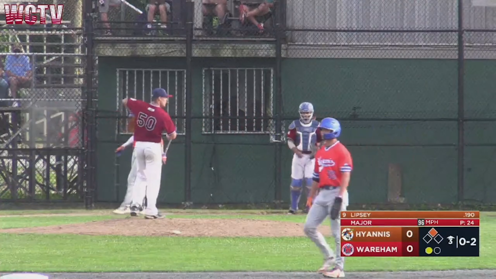 Thumbnail image for Baseball: Wareham vs Hyannis, 7/9